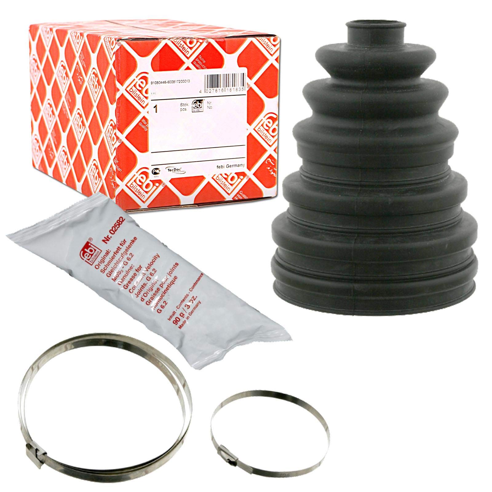 febi bilstein 27730 Achsmanschettensatz universell verwendbar, mit Metallschellen, 1 Stück Angebot bei HelloDeals