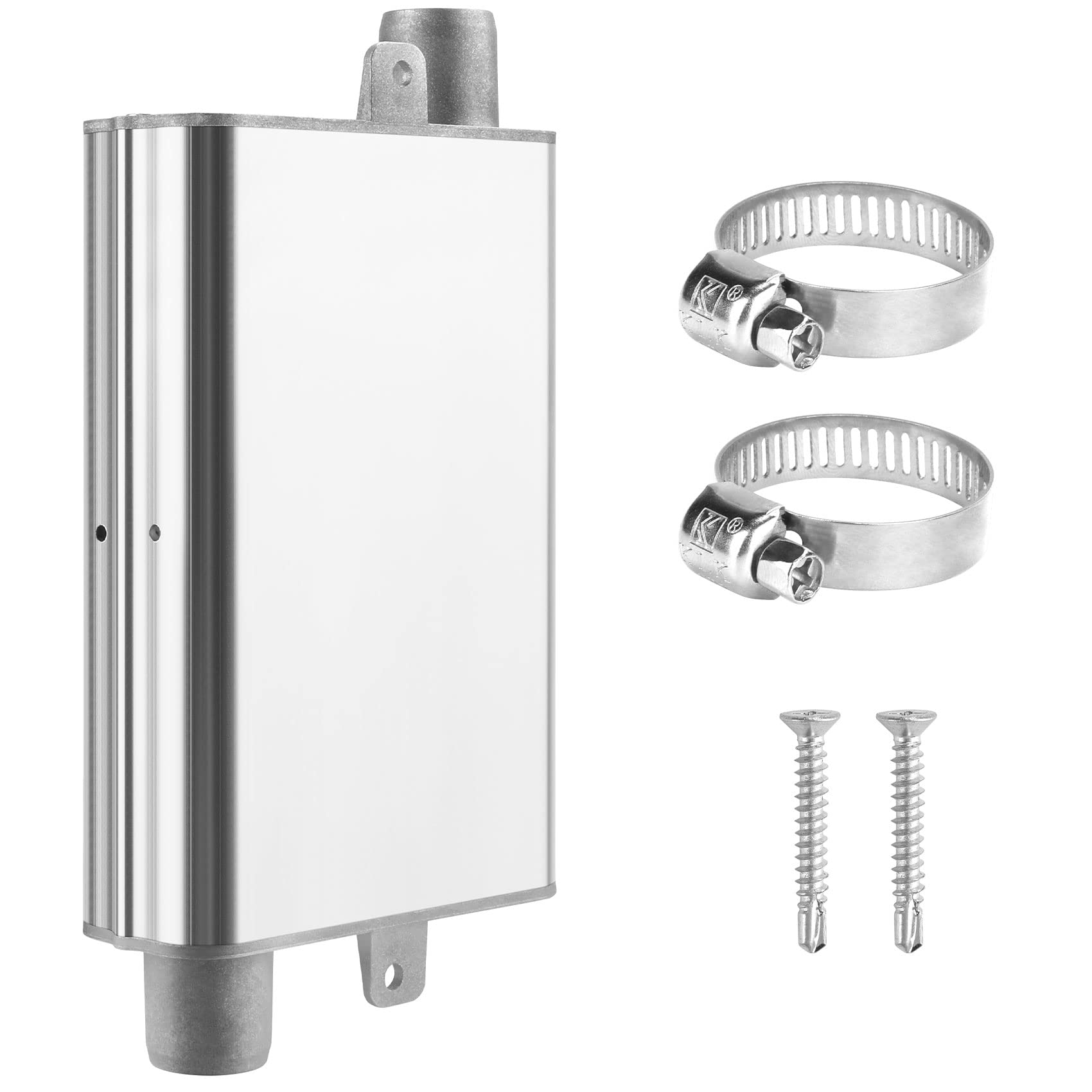 24mm Schalldämpfer, Standheizung Zubehör, Schalldämpfer für Notstromaggregat, Standheizung, Dieselheizung, für Eberspacher/Webasto(Silber) Angebot bei HelloDeals