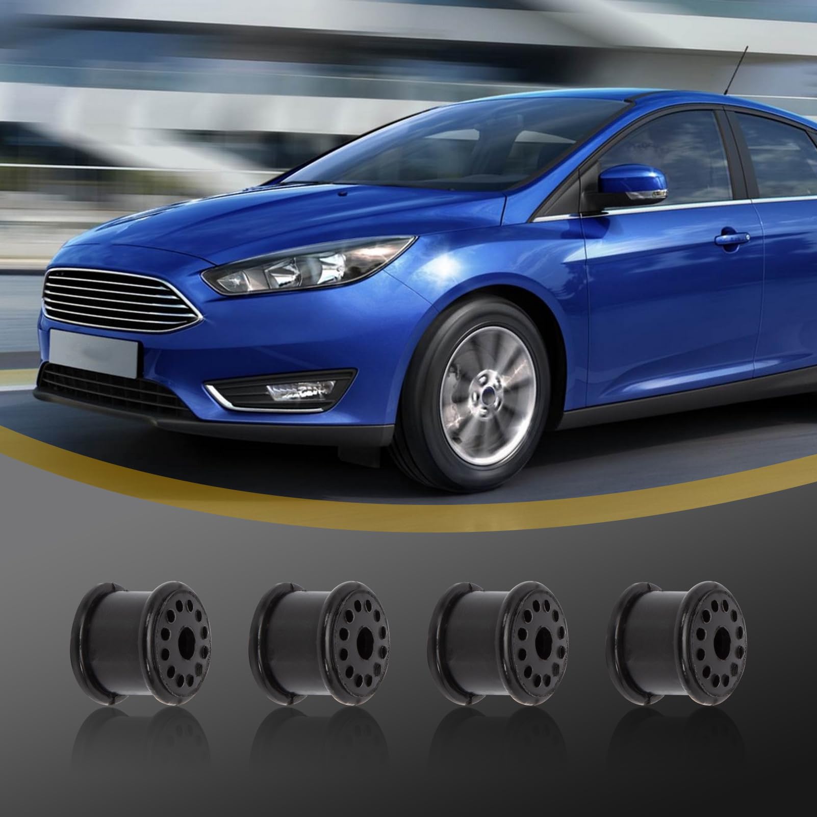 Anlseiod 4x Schalthebel Dichtung für Ford Fiesta Focus 4S6P7412AA 4S6P-7412-AA Schalthebeldichtung Manuell Wearable Cable Schalthebel Dichtung Schwarz Angebot bei HelloDeals