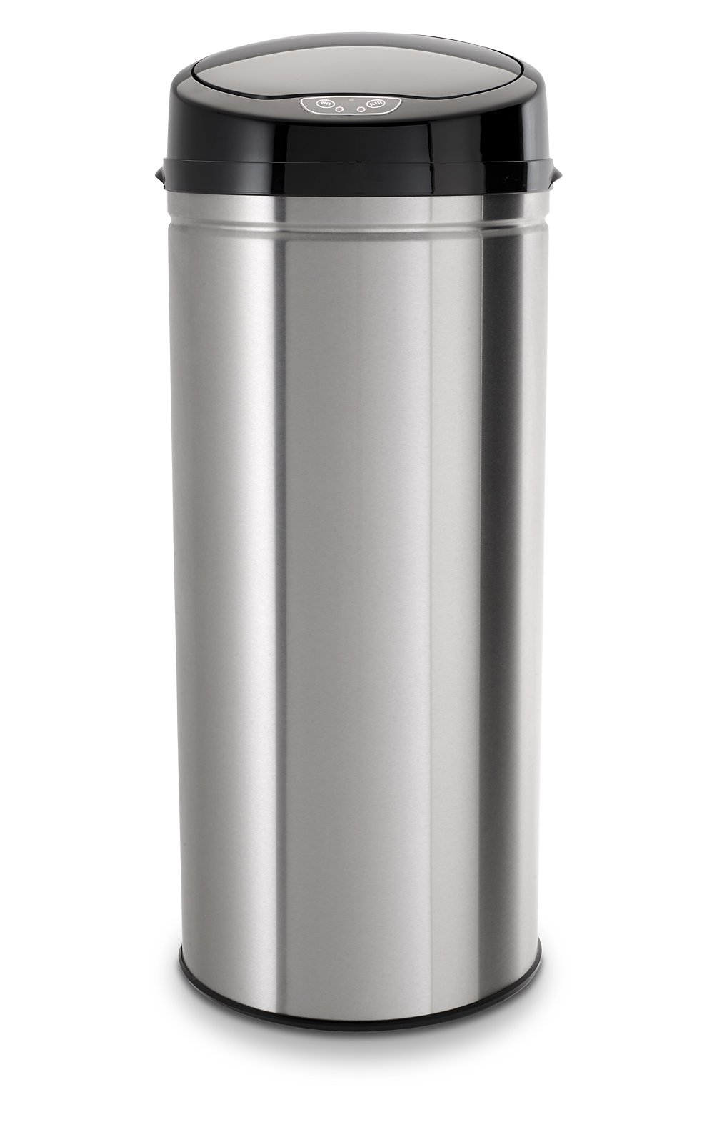 Echtwerk Abfalleimer, Mülleimer mit Sensor, Touchless Abfalleimer, elektrischer Müllbehälter, Infrarot Bewegungssensor, Korpus aus Edelstahl, Fassungsvermögen 42 Liter, INOX Brushed Edelstahl (Ew-ae-0230) Single Angebot bei HelloDeals