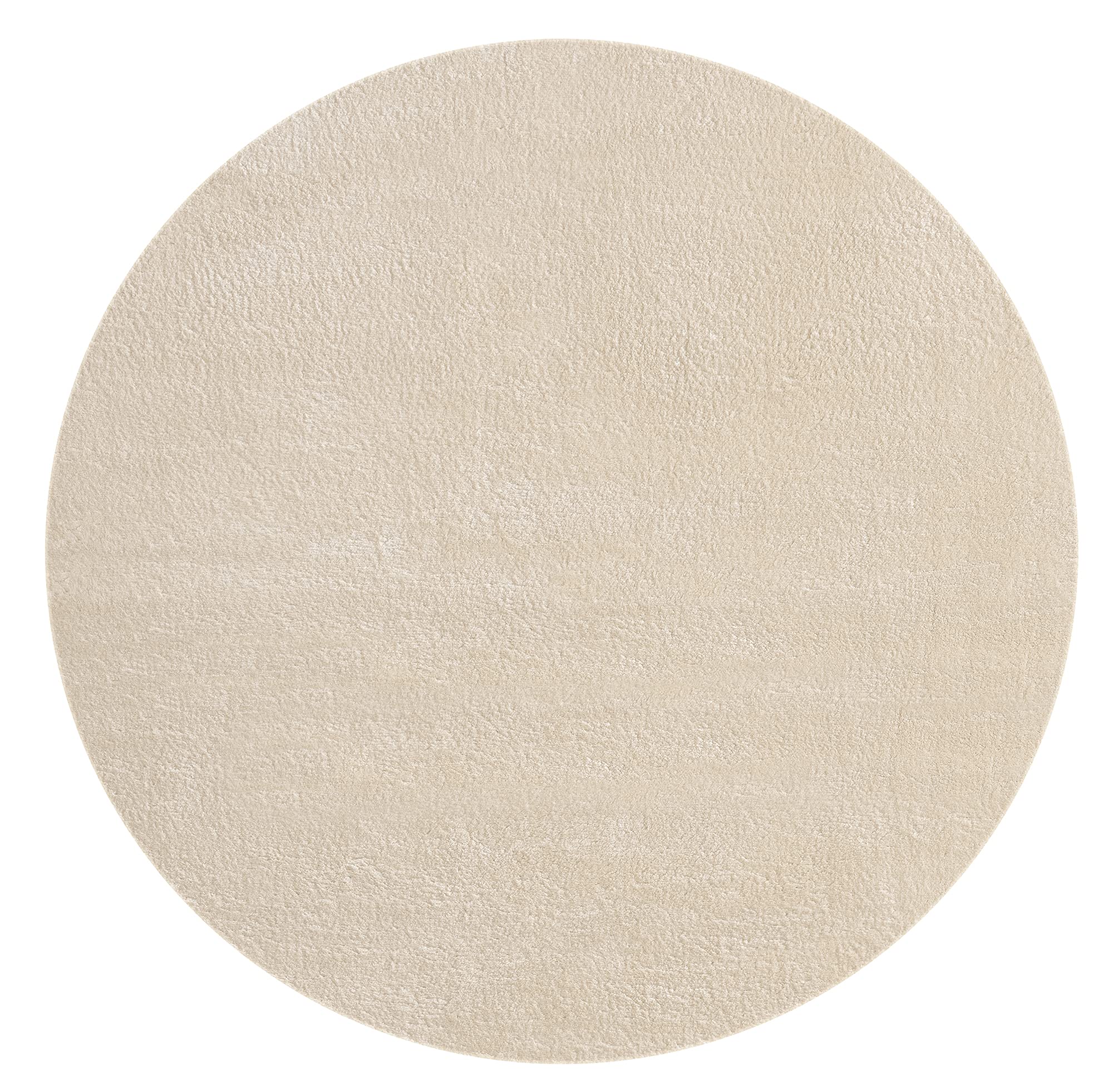 the carpet Relax Weicher, Badezimmerteppich, Bad Set, Badematte, Badvorleger, Anti-Rutsch Unterseite, Waschbar bis 30 Grad, Super Soft, Felloptik Beige, 120 cm Rund 120 cm Rund Beige Angebot bei HelloDeals