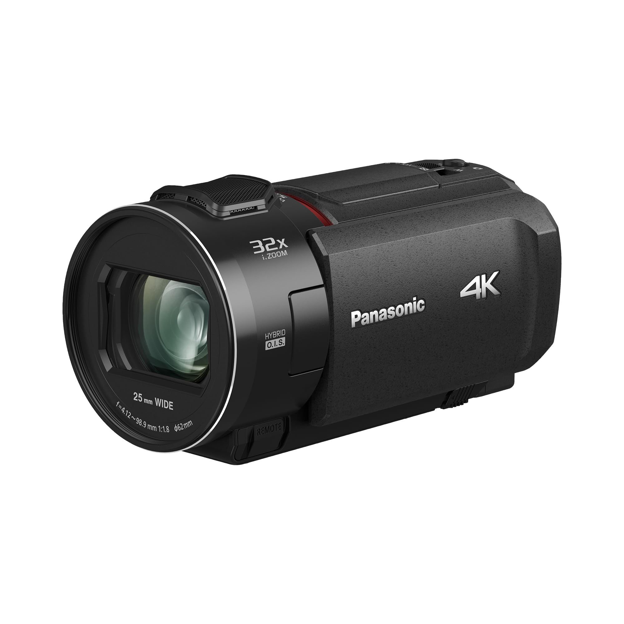 Panasonic HC-VX3E-K 4K-Camcorder, 4K-Video (25p), 25-mm-F1.8-Weitwinkelobjektiv, 24-facher optischer Zoom, Hybrid OIS+, HDR, Zoom-Mikrofon, Touchscreen, kreative Funktionen, Schwarz Angebot bei HelloDeals