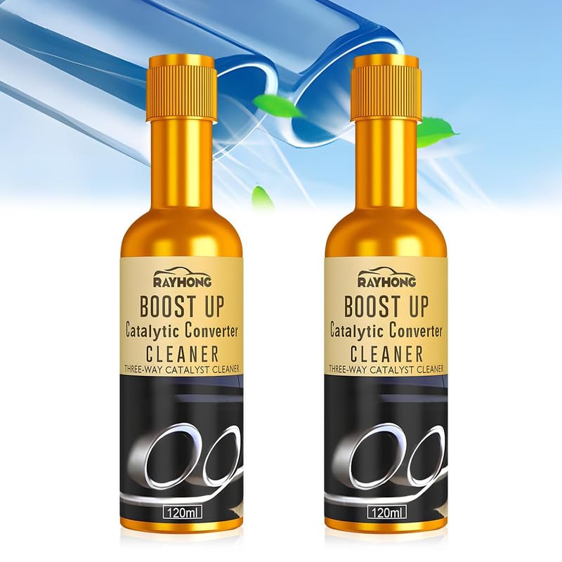 2 Stück Katalysator Reiniger, Motor Turbolader Reiniger, Sofortiger praktischer Autoabgasreiniger, Katalysator Reiniger Geeignet für Benzin, Diesel, Hybrid Katalysator Reiniger S-2 Angebot bei HelloDeals