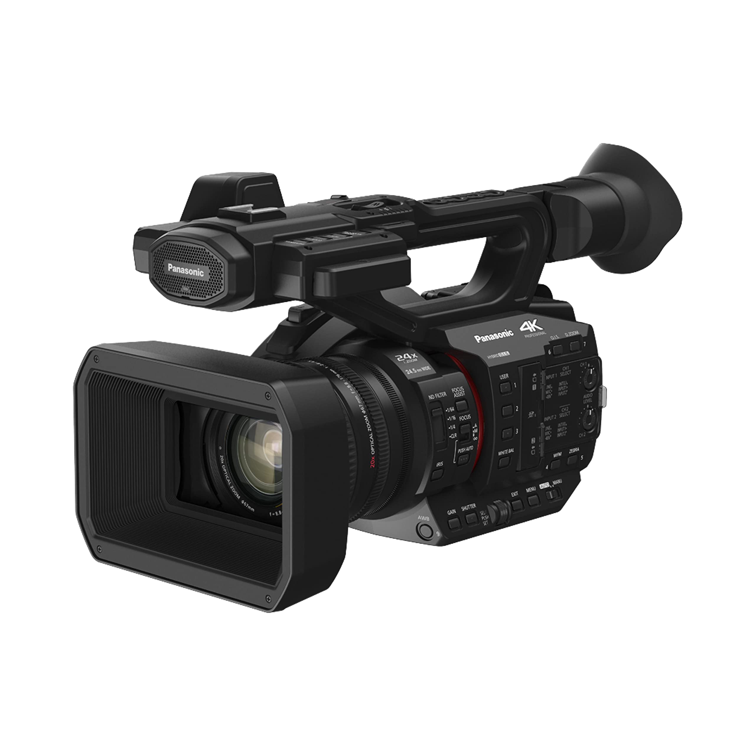 Panasonic HC-X20E 4K 50p/60p Semi-Profi-Camcorder mit großem 1,0-Typ MOS-Sensor, 20x optischen Zoom (24,5-490mm) mit Opt. 5-Achsen Bildstabilisator, schwarz wenig Angebot bei HelloDeals