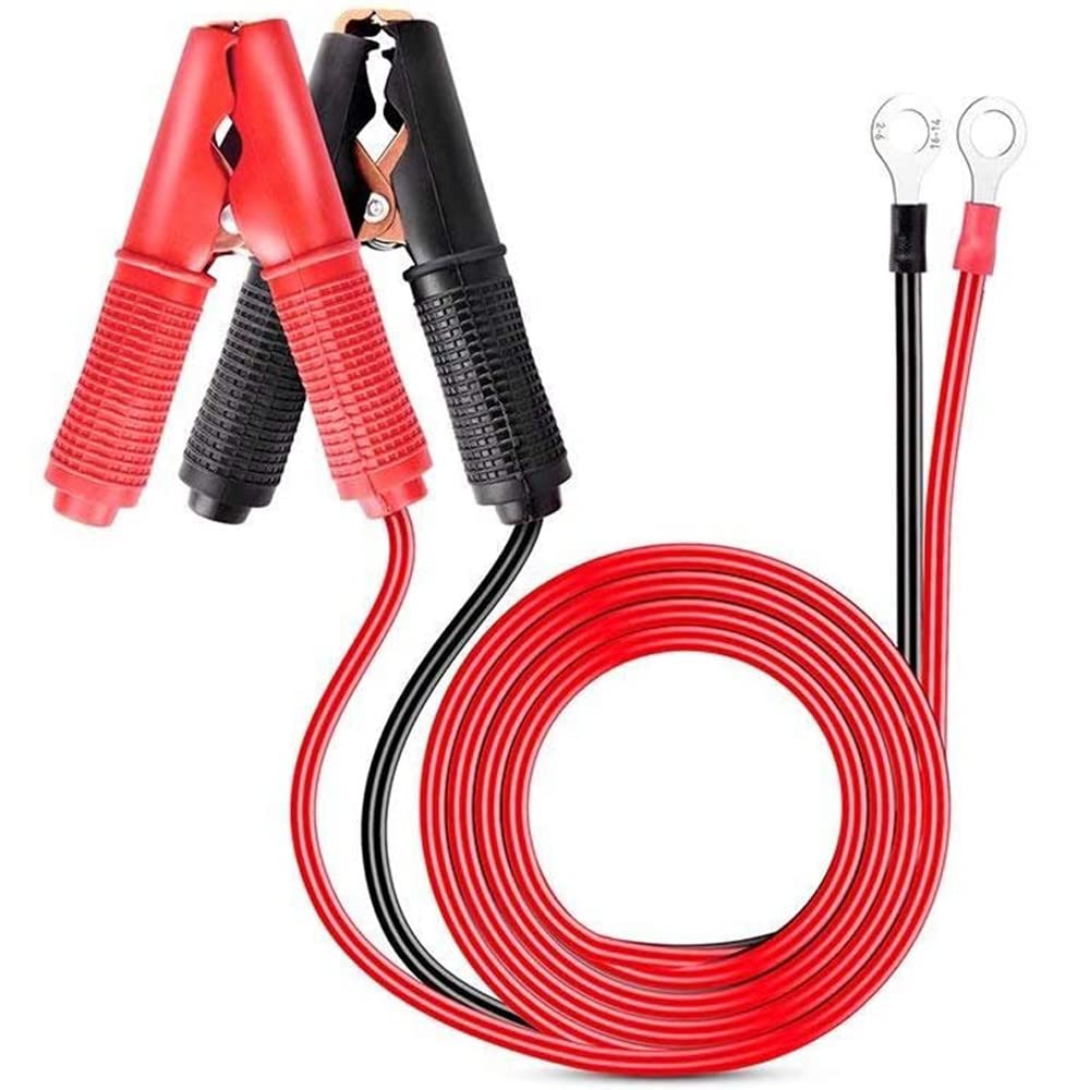 Greluma 2 STK 30 A Krokodilklemmen Krokodilklemmen 12 V 24 V Überbrückungskabel für Autobatterie Ladegerät-1 m Krokodilkabel 30 A Angebot bei HelloDeals