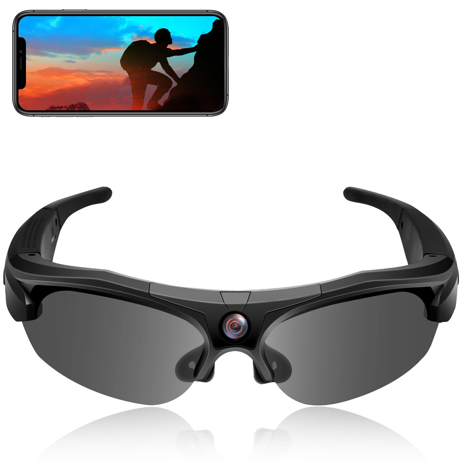 CYI Mini Action Cam mit WiFi, Tragbar Sport Kamera HD 1080P, Sport Actionkamera Für Video- und Fotoaufnahmen von Outdoor-Aktivitäten Angebot bei HelloDeals