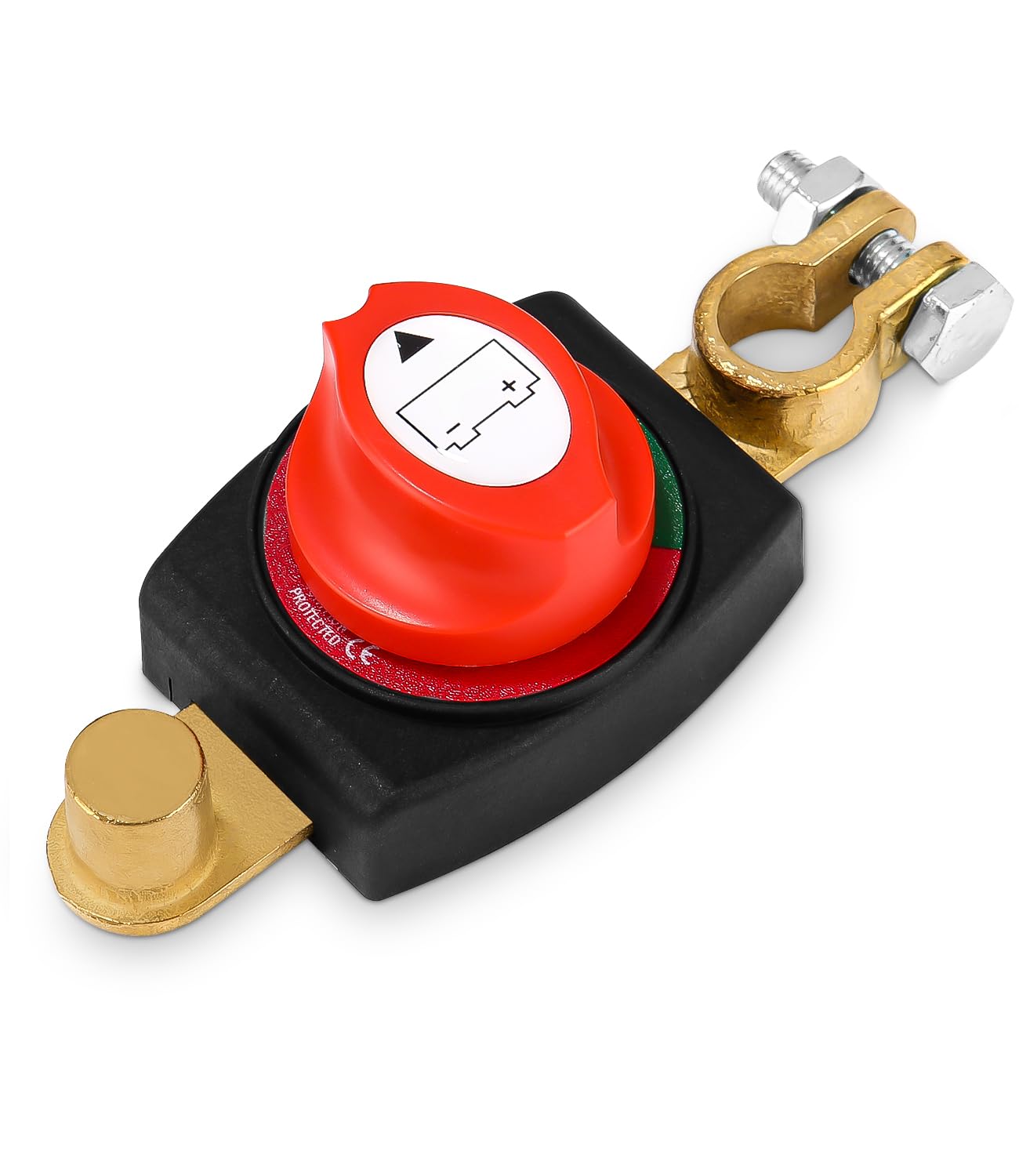 Batteriehauptschalter, Auto Batterie Trennschalter 12V-48V, Batterieschalter Hauptschalter, Trennschalter Wasserdicht, Autobatterie Trennschalter, für Auto Motorrad Marine Boat Caravan Bus Boot Reisen Angebot bei HelloDeals