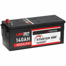 Langzeit LKW Batterie 12V 140Ah 1000A/EN SMF Batterie verschlossen Starterbatterie Schlepper Traktor statt 120ah 125Ah 135Ah 140Ah 12V Angebot bei HelloDeals