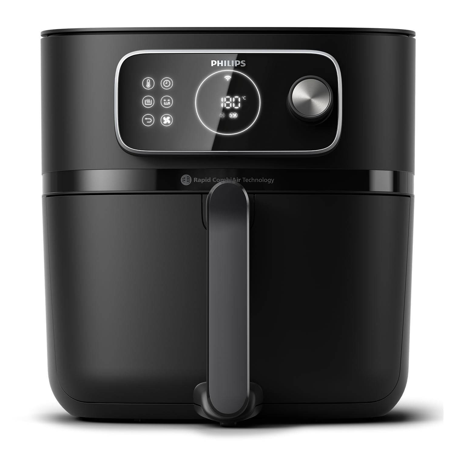 Philips Airfryer Combi 7000 Serie XXL - 8,3 l (2 kg), 22-in-1-Heißluftfritteuse, WiFi-Verbindung, 99% weniger Fettzugabe** mit Rapid CombiAir, HomeID App, Schwarz (HD9876/90) Angebot bei HelloDeals