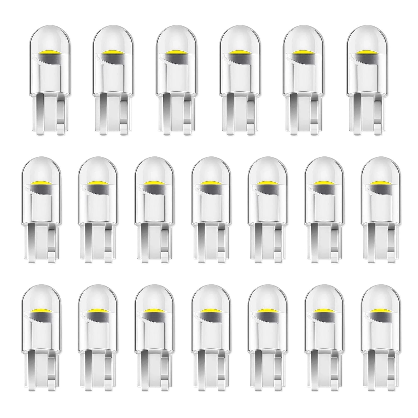 Alopee 20 Stück Innenraumbeleuchtung Birne,501 Weiß Boot Glühbirne 5 01Weiß Angebot bei HelloDeals