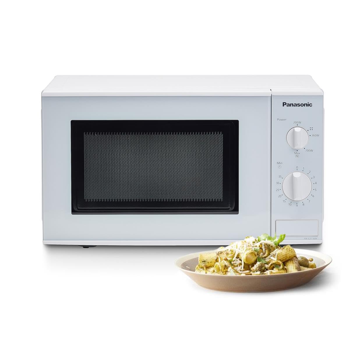 Panasonic NN-E201WMEPG Solo Mikrowelle (800 Watt, 20 Liter) weiß Ohne Grill Single Weiß Angebot bei HelloDeals