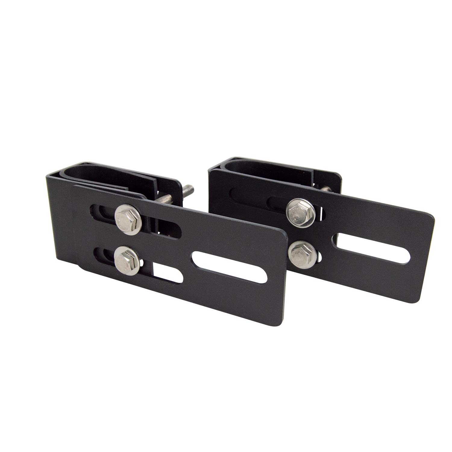 RIGIDON 2 Pcs led lichtleiste halterung, Einstellbar tragbar Auto Gepäckhalterung halter, Stoßstange Bull Bar Halter für Offroad SUV ATV, UTV, Traktor, LKW, Fahrzeuge 2Pcs B halterung Angebot bei HelloDeals