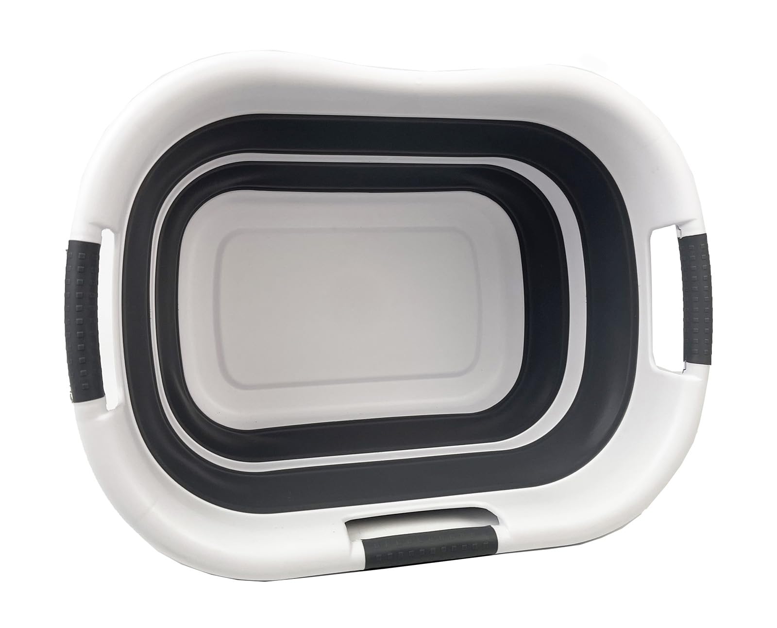 SAMMART Wäschekorb, faltbar, Kunststoff, 30 l, faltbar, Pop-Up-Aufbewahrungsbehälter/Organizer – tragbare Waschwanne – platzsparender Wäschekorb (1, Grau/Schiefergrau) 1 Grau/Schiefergrau Angebot bei HelloDeals