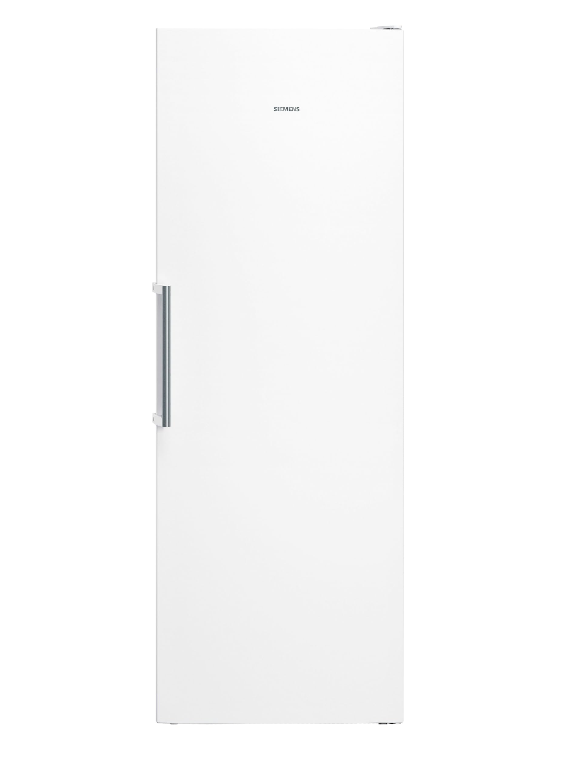 Siemens GS58NAWCV iQ500 Gefrierschrank Freistehend 191 x 70 cm, 366 l, noFrost - nie wieder abtauen, bigBox für großes Gefriergut, varioZone - flexible Schubladen und Glasablagen, Weiß 191(H) x 70(B) energy class "C" Angebot bei HelloDeals