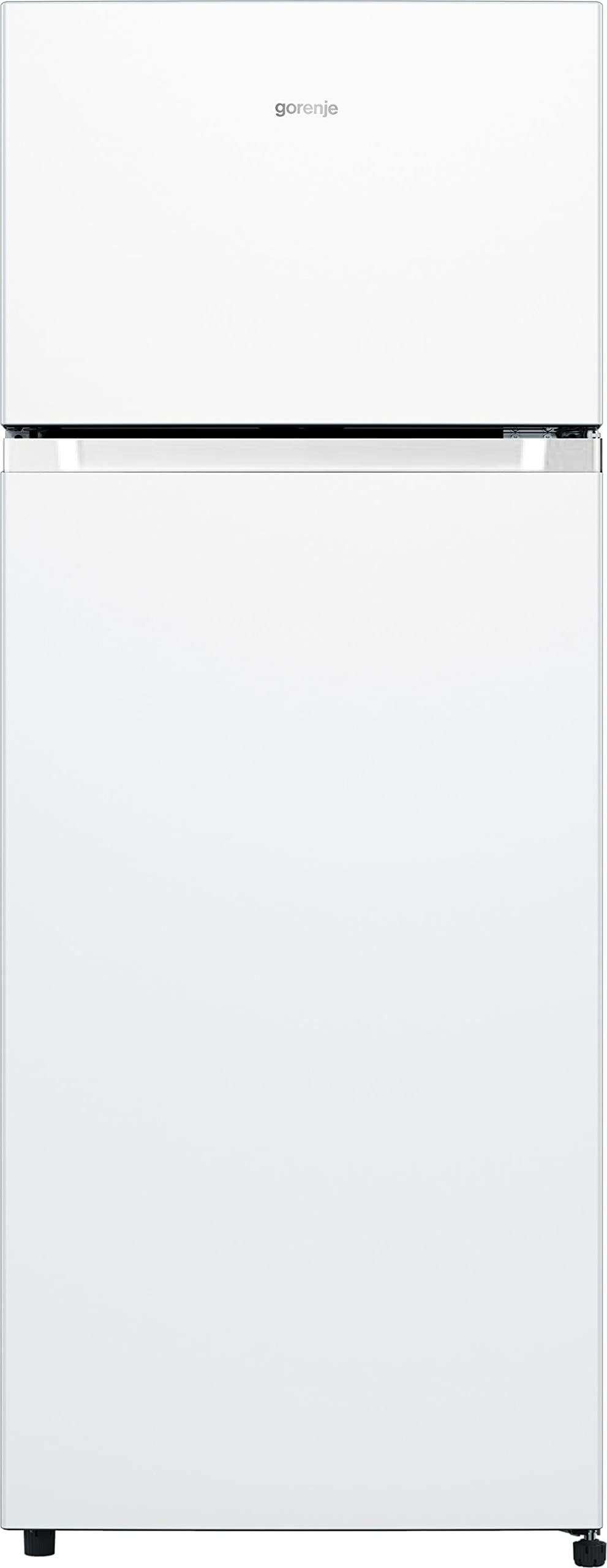 Gorenje RF4142PW4 Doppeltürkühlschrank mit Gefrierteil oben, 165 Liter Kühleil, 41 Liter Gefrierteil, LED Innenbeleuchtung, Energieeffizienzklasse E, 143,6cm x 55cm, weiß Weiß 144cm Energieklasse E Angebot bei HelloDeals