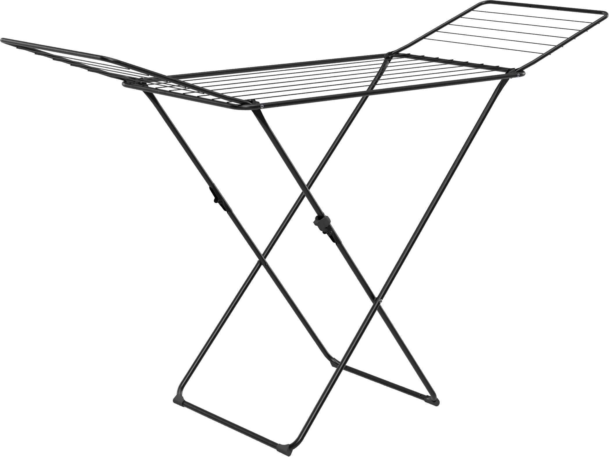 Gimi X-Leg Glory Wäscheständer, Stahl, Schwarz, 180 x 55 x 93 cm Angebot bei HelloDeals