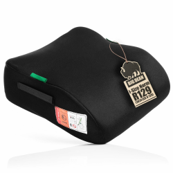 Kindersitzerhöhung nach neuster i-Size Norm R129 Schwarz Sitzerhöhung (135-150cm) Kinder Auto BigDean 1 Stück Angebot bei HelloDeals
