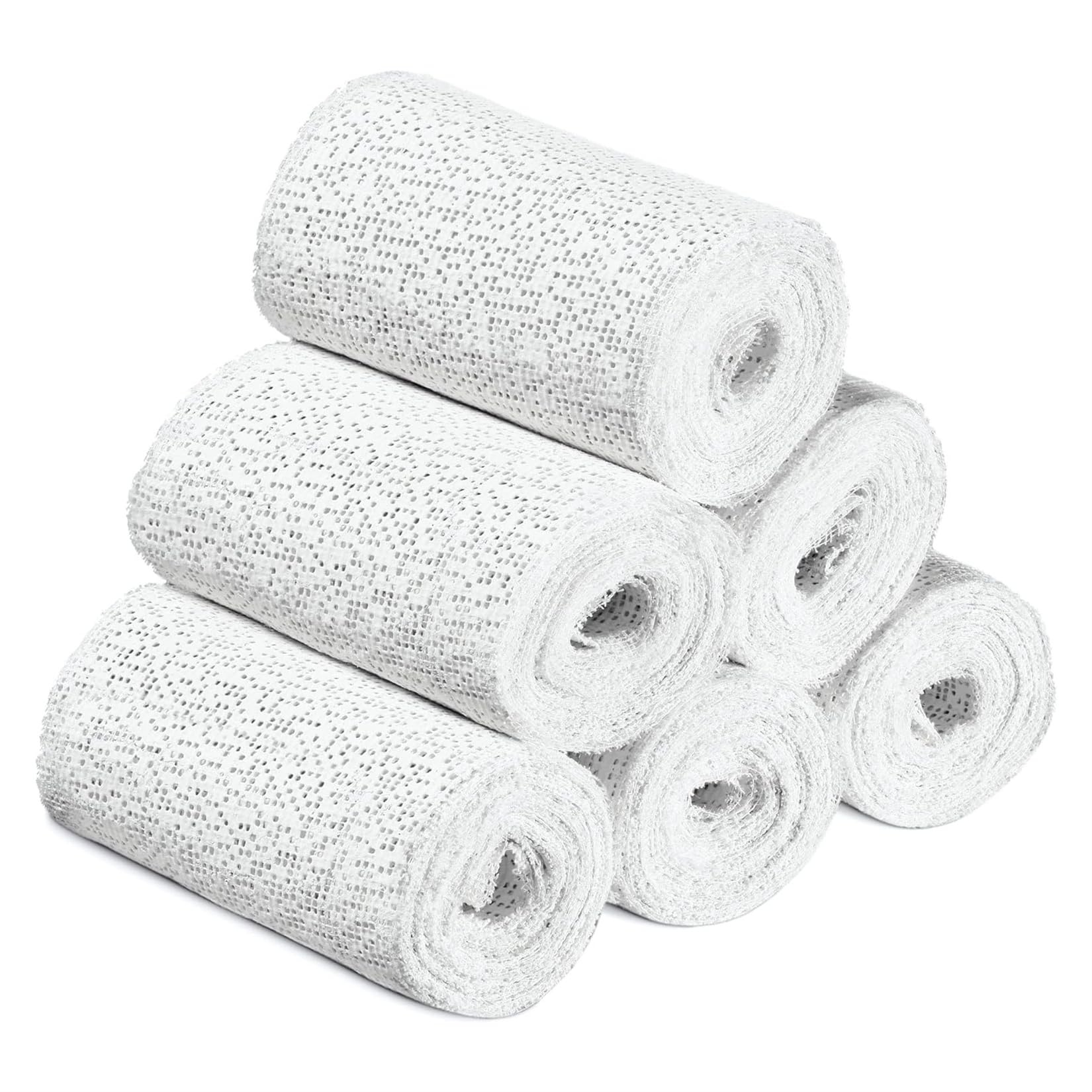 Gipsbinden Set 7,5 x 270 cm Gipsrollen Gips Binden Babybauch Gipsabdruck Gipsbinde Rolle Abdruck Verband zum Basteln und Modellieren 6er Pack Angebot bei HelloDeals