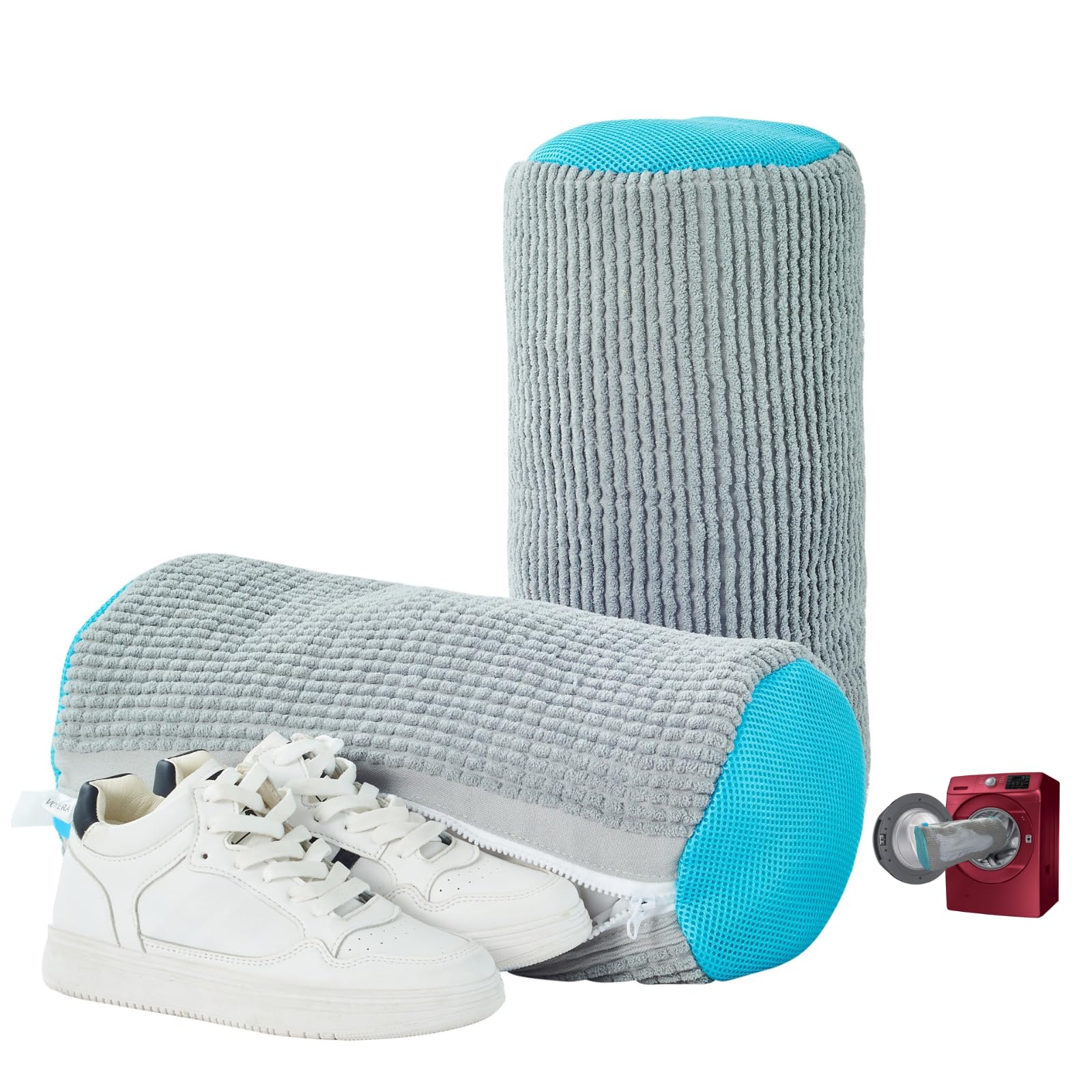 2 Stücke VOXERA Schuhwaschbeutel Waschmaschine, Wäschesack, Schuhwaschbeutel, Wäschesack Waschmaschine, Schuhe Waschbeutel Sneaker, Netzschuhe Wäschesack, Wiederverwendbarer Waschbeutel Angebot bei HelloDeals