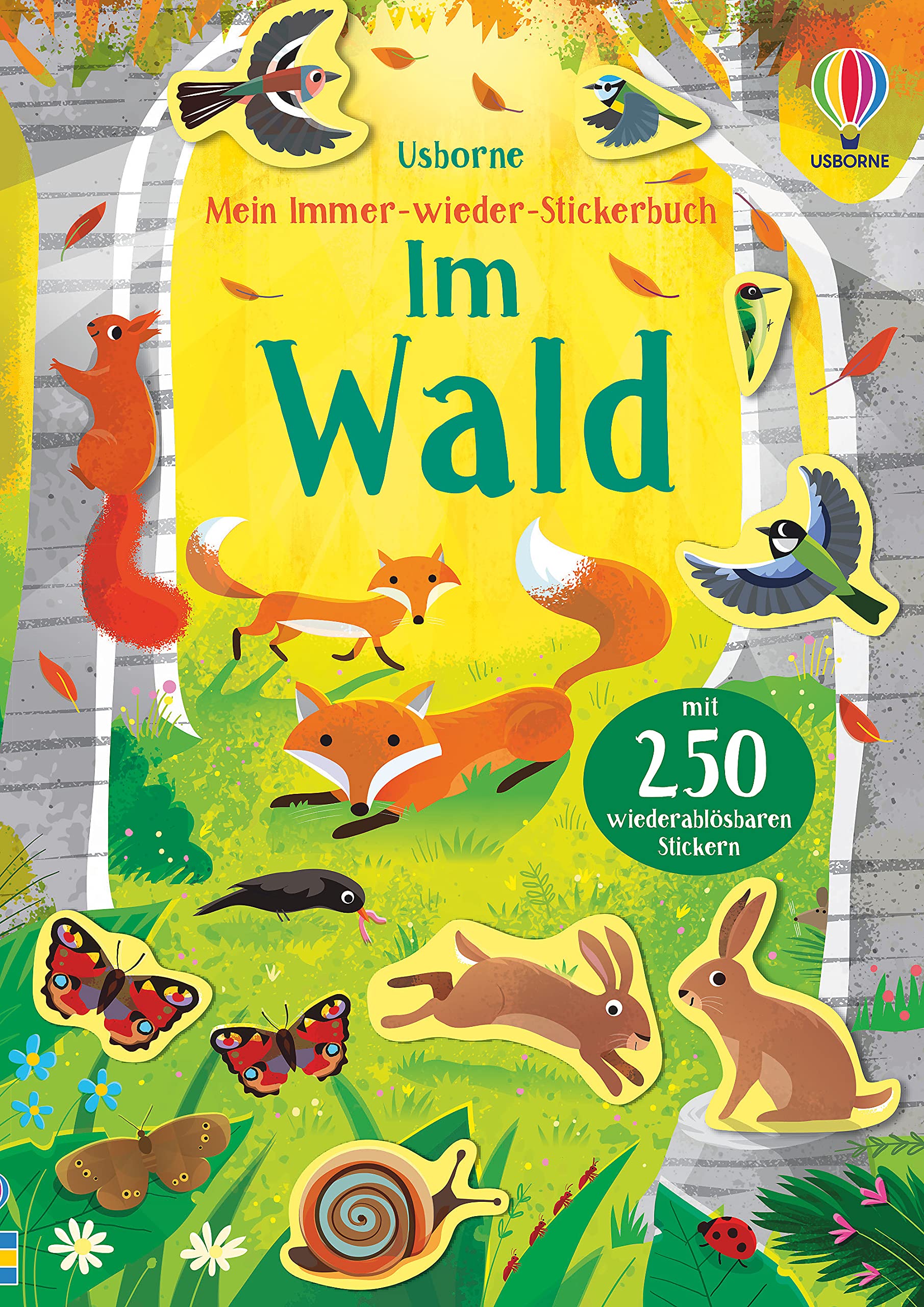 Mein Immer-wieder-Stickerbuch: Im Wald (Meine Immer-wieder-Stickerbücher) Angebot bei HelloDeals