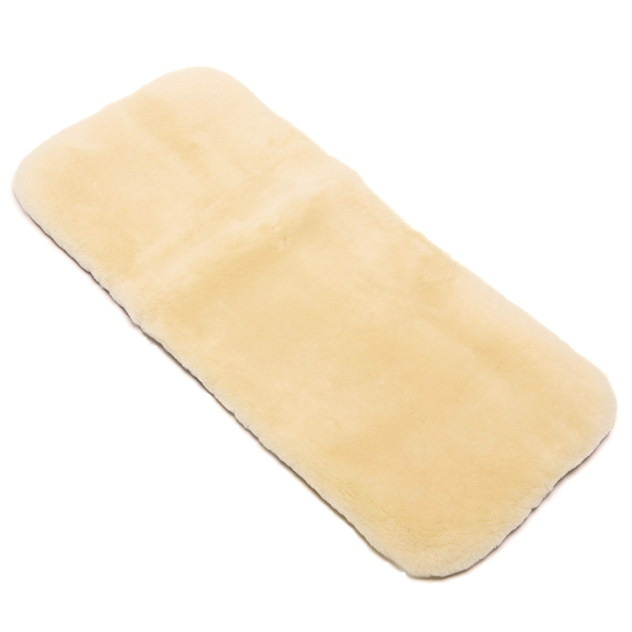 Lammfelleinlage für Fahrradanhänger von WERNER CHRIST BABY – universelle Einlage aus echtem medizinischem Fell, Sitzpolster für Kindersitze im Fahrradanhänger und Lastenfahrrad Angebot bei HelloDeals