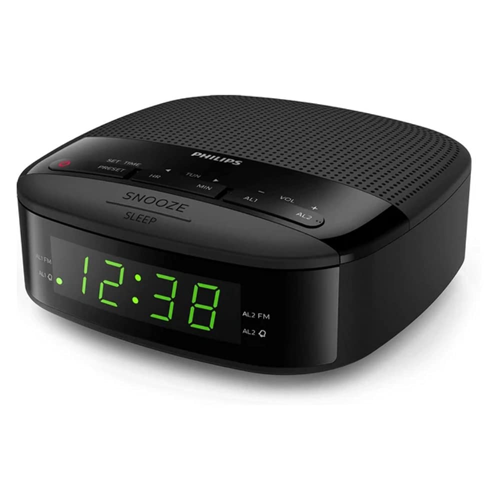 Philips Audio Radiowecker UKW Radio (Doppelter Alarm, Sleep Timer, Kompaktes Design) - TAR3205/12 Angebot bei HelloDeals