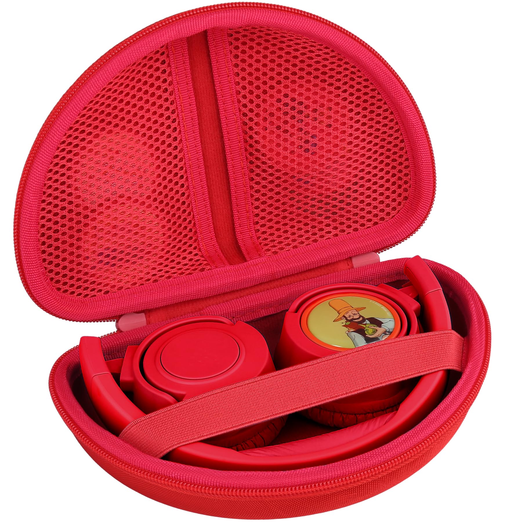 co2CREA Hart Tragbare Schutzhülle Etui Tasche für All-In-One Audioplayer Starterset Pini Rot Cookie Crew Audiochip Reisekopfhörer,Nur Tasche Angebot bei HelloDeals