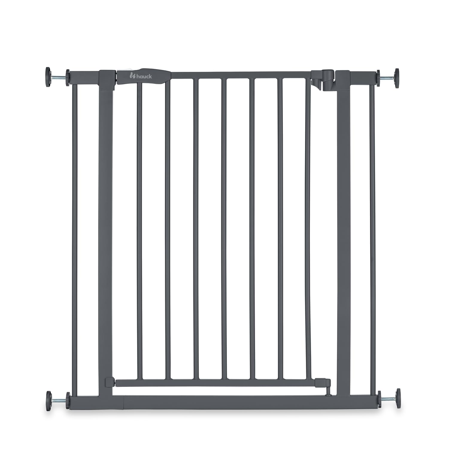 hauck Open N Stop 2, Dunkelgrau – Schutzgitter Treppe und Tür 75–80 cm – Kindersicheres Absperrgitter ohne Bohren – Manuelle 1 Hand Öffnung – nur für Innen 75 - 80 cm Open N Stop​ 2 Angebot bei HelloDeals