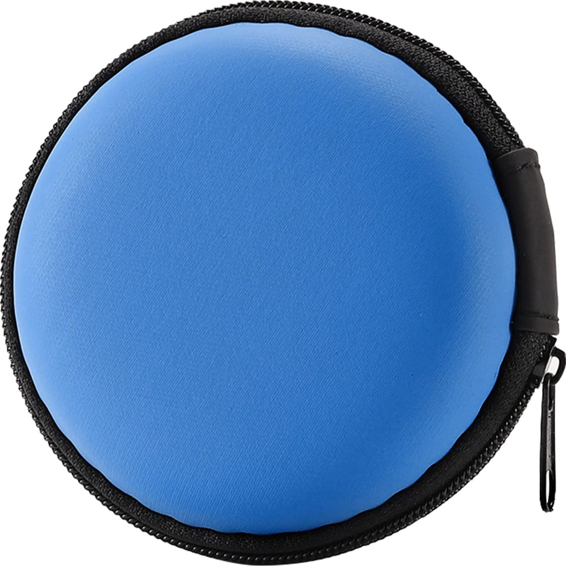 Mini Kopfhörer Tasche, MAS CARNEY Headset Aufbewahrung Ohrhörer Schutztasche mit Lovely Macarons Aussehen, für In Ear Earphones, MP3 Player, iPod Nano, Schlüssel, U Festplatte Blau Angebot bei HelloDeals