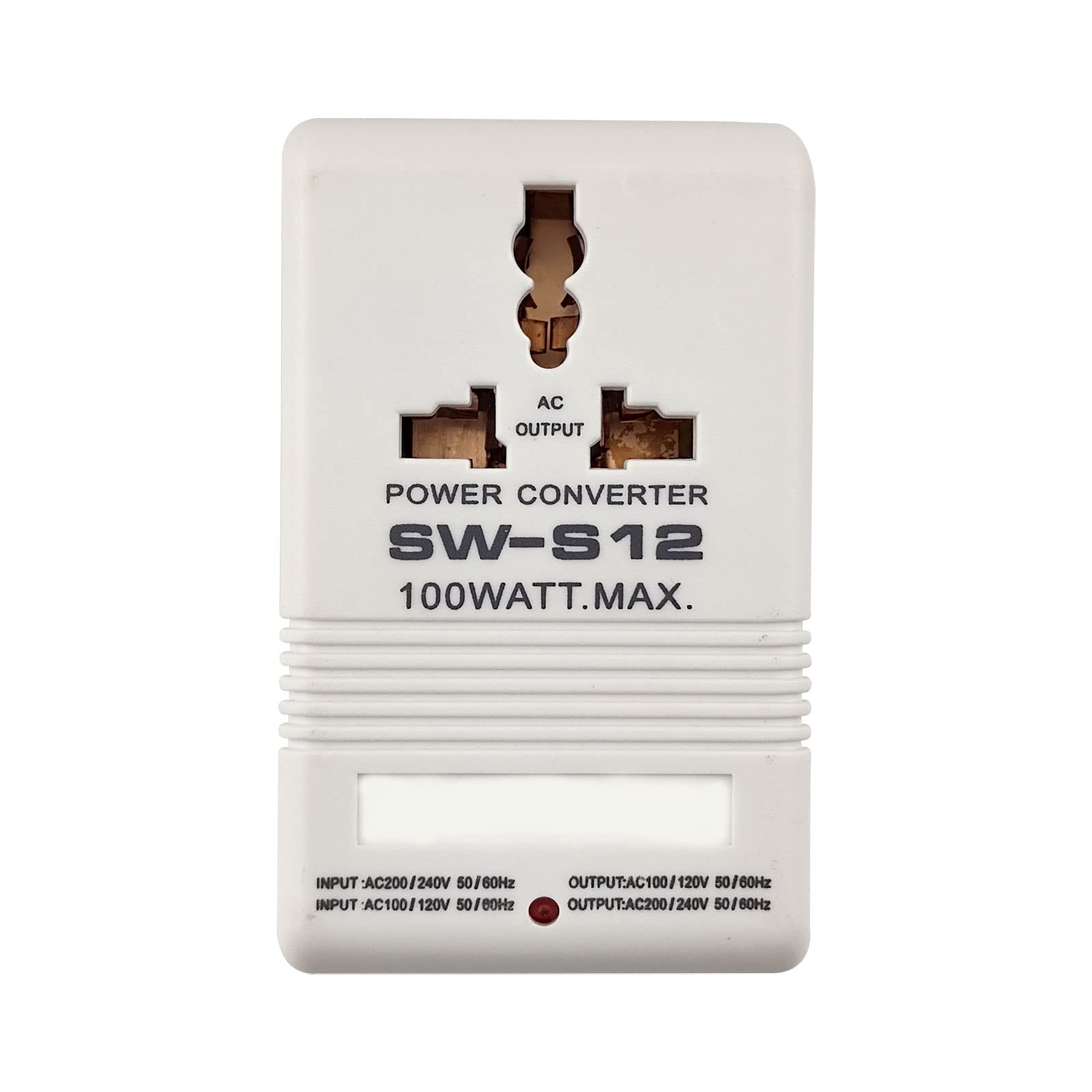 Spannungswandler 110V auf 230V, 100W Reiseadapter Weltweit Transformator 110V/120V bis 220V/240V, Reise Gadgets Anwendbare elektrische Geräte für USA Japan Thailand Mexiko China Verschiedene Länder Angebot bei HelloDeals