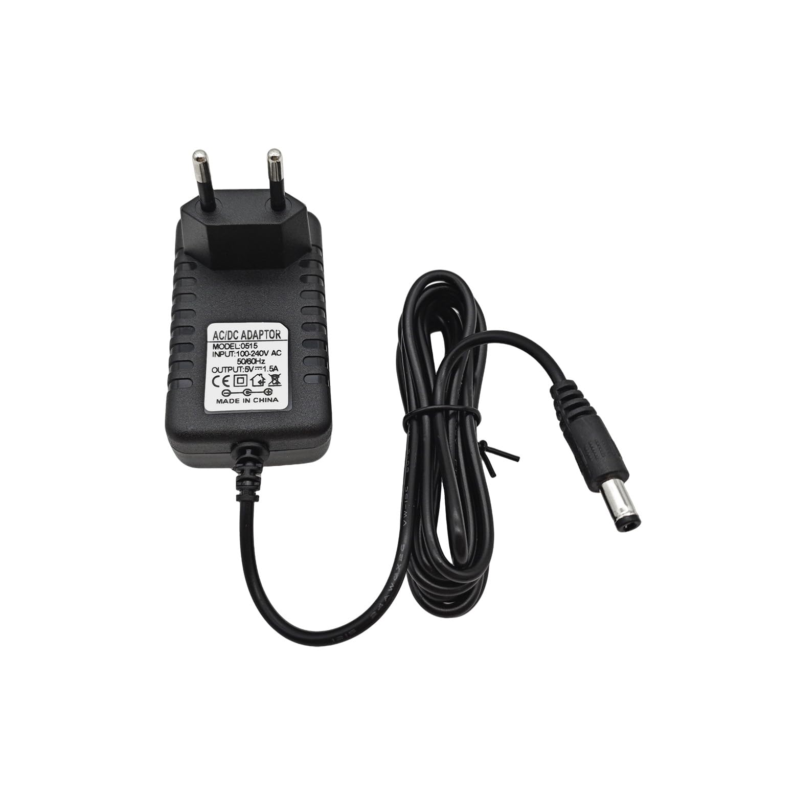 JZK 5V 1.5A AC zu DC Netzteiladapter, 5v netzteil Adapter, 5 Volt 1500mA 1A 0.5A 0.3A Ersatz-Netzadapter, 1.5 Amp Ladegerät mit Kabel für Router, Audio/Video, LED-Strips Angebot bei HelloDeals