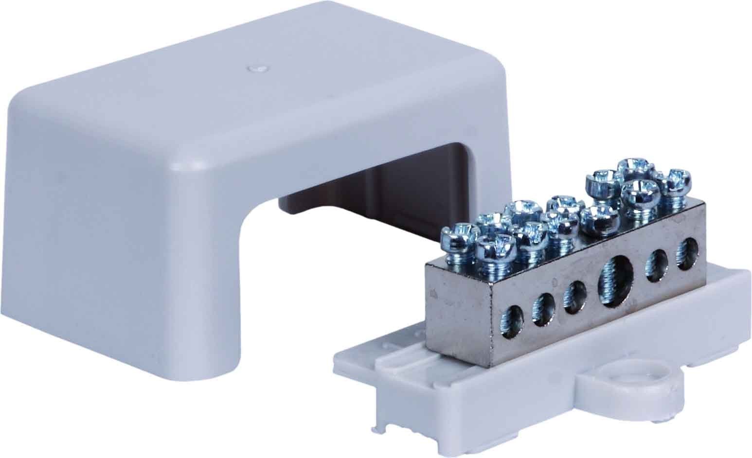 POLLMANN 2020303 Baderdungsschiene PAS6 m. Ab. 4025221120036, grau 1 Stück Potentialausgleich-Schiene Angebot bei HelloDeals