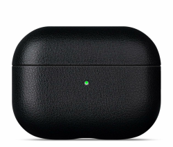 Haobobro [Nappa Series] Leder Hülle für AirPods Pro 3. Generation - Handgefertigt für AirPods Pro 3 Ledercase - Stoßfest AirPod Pro 3 Leather Case - Air Pods Pro 3 Schutzhülle Lederhülle - Schwarz [Nappa Leder]-Schwarz Angebot bei HelloDeals