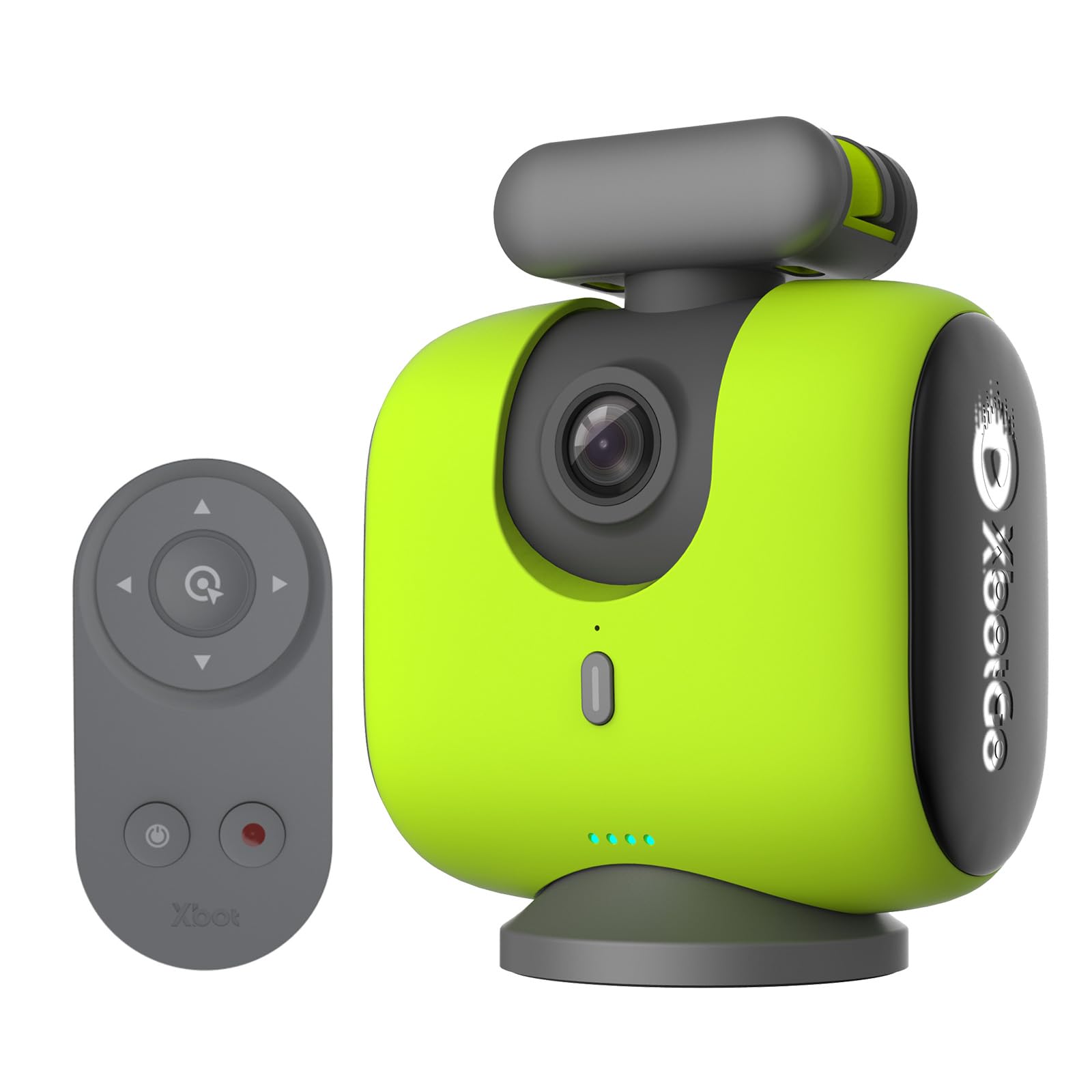 XbotGo Chameleon KI Team Sports Action Cam 4K 60FPS - Automatisch Verfolgen Fußball und Basketball, Freihändige Action Kamera für Sport, Live-Streaming, Kein Abonnement, mit iOS&Android (Lemon Green) Angebot bei HelloDeals