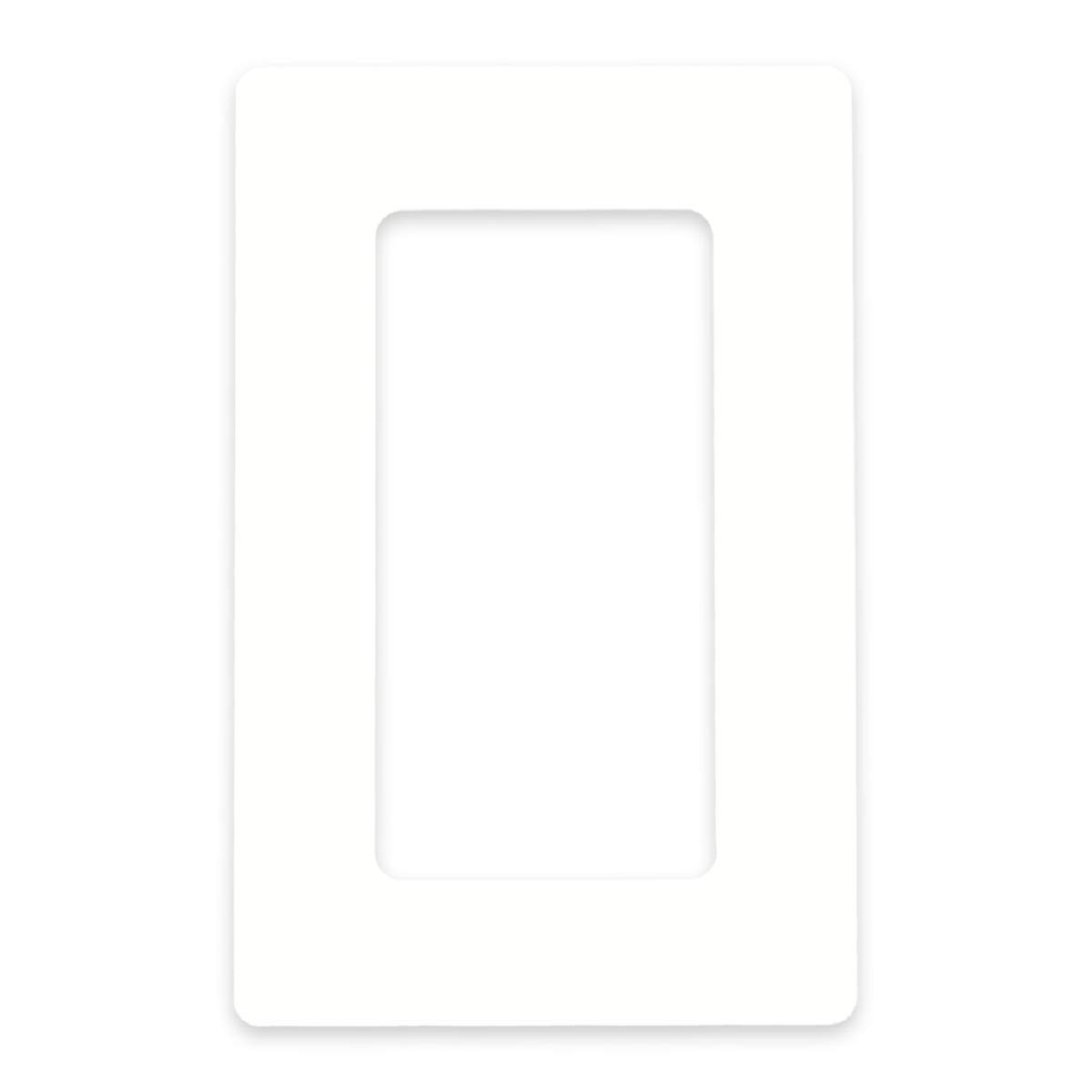 in-outdoorshop Tapetenschutz Tapetenschoner Dekorrahmen Wandschutz Rahmen Blende für Lichtschalter und Steckdose (transparent, 2-fach) transparent 2-fach Angebot bei HelloDeals