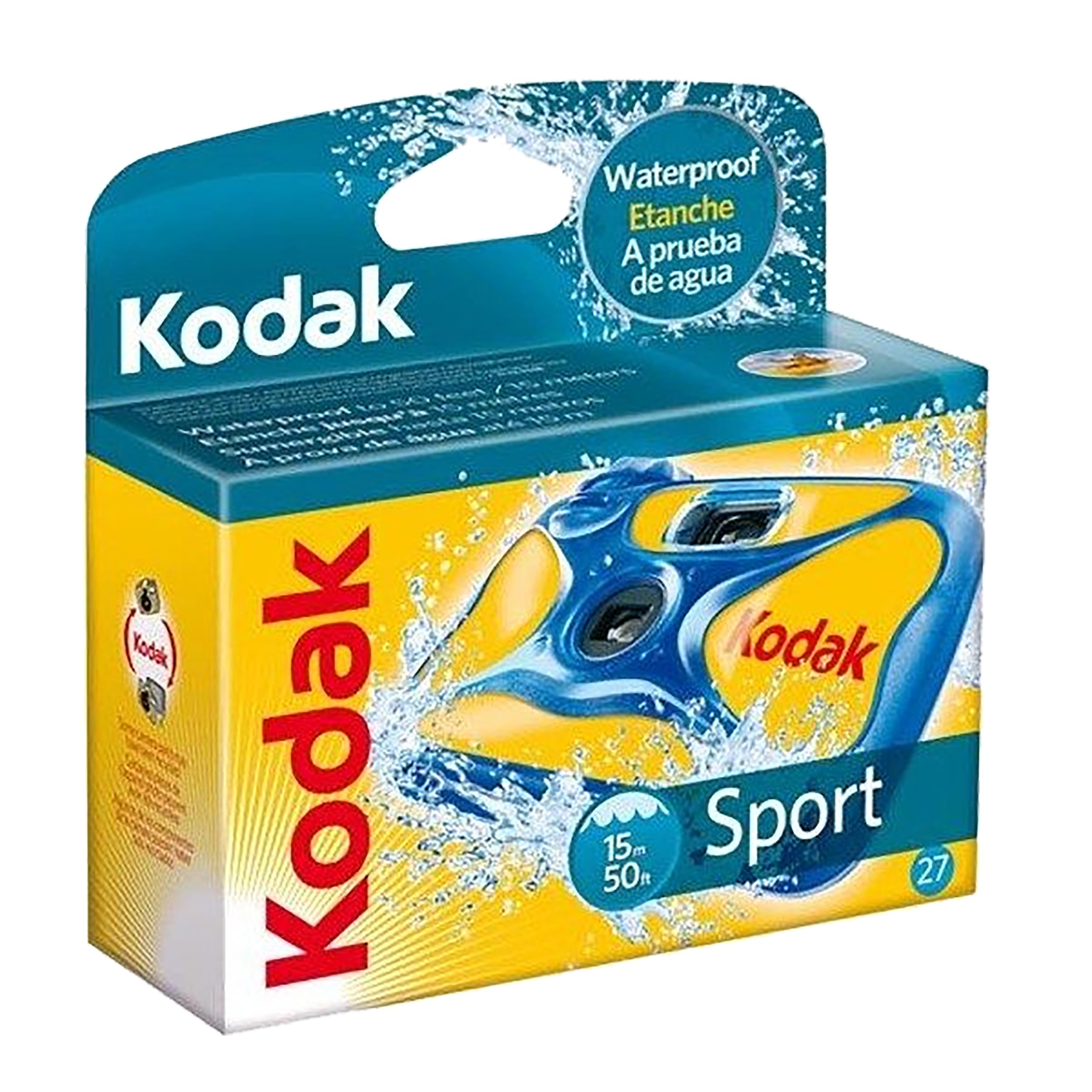 Kodak Sport wasserdichte Einwegkamera ISO 800 (27 Bilder) Angebot bei HelloDeals