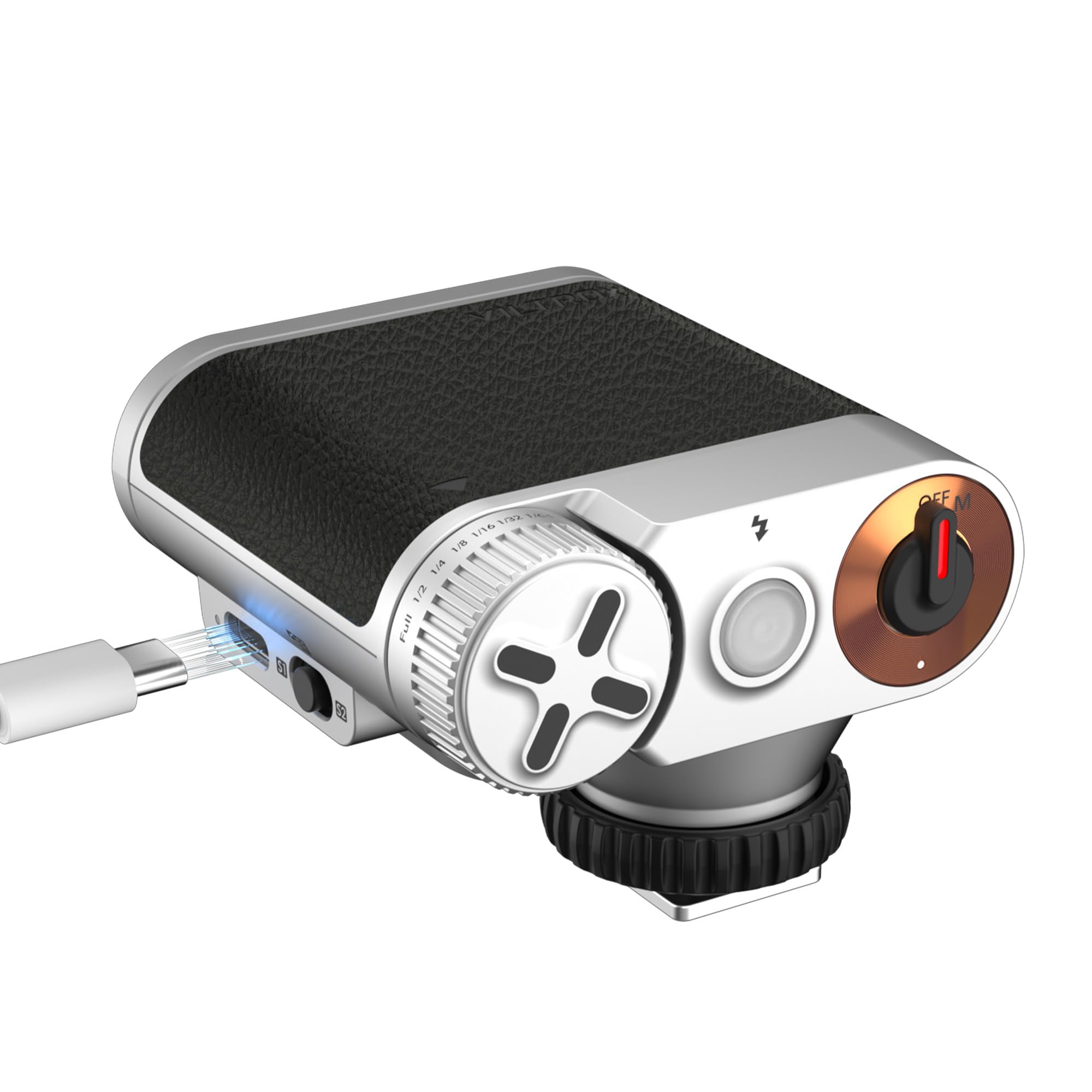 VILTROX Retro Kamerablitz für Kamera, Mini Kamerablitz Blitz GN12, 800mAh Akku, 24W/s Vollleistung, 0,1-1,5s Ladezeit, S1/S2 optische Steuerung für Sony Fujifilm Canon Nikon Olympus (Z1) Angebot bei HelloDeals