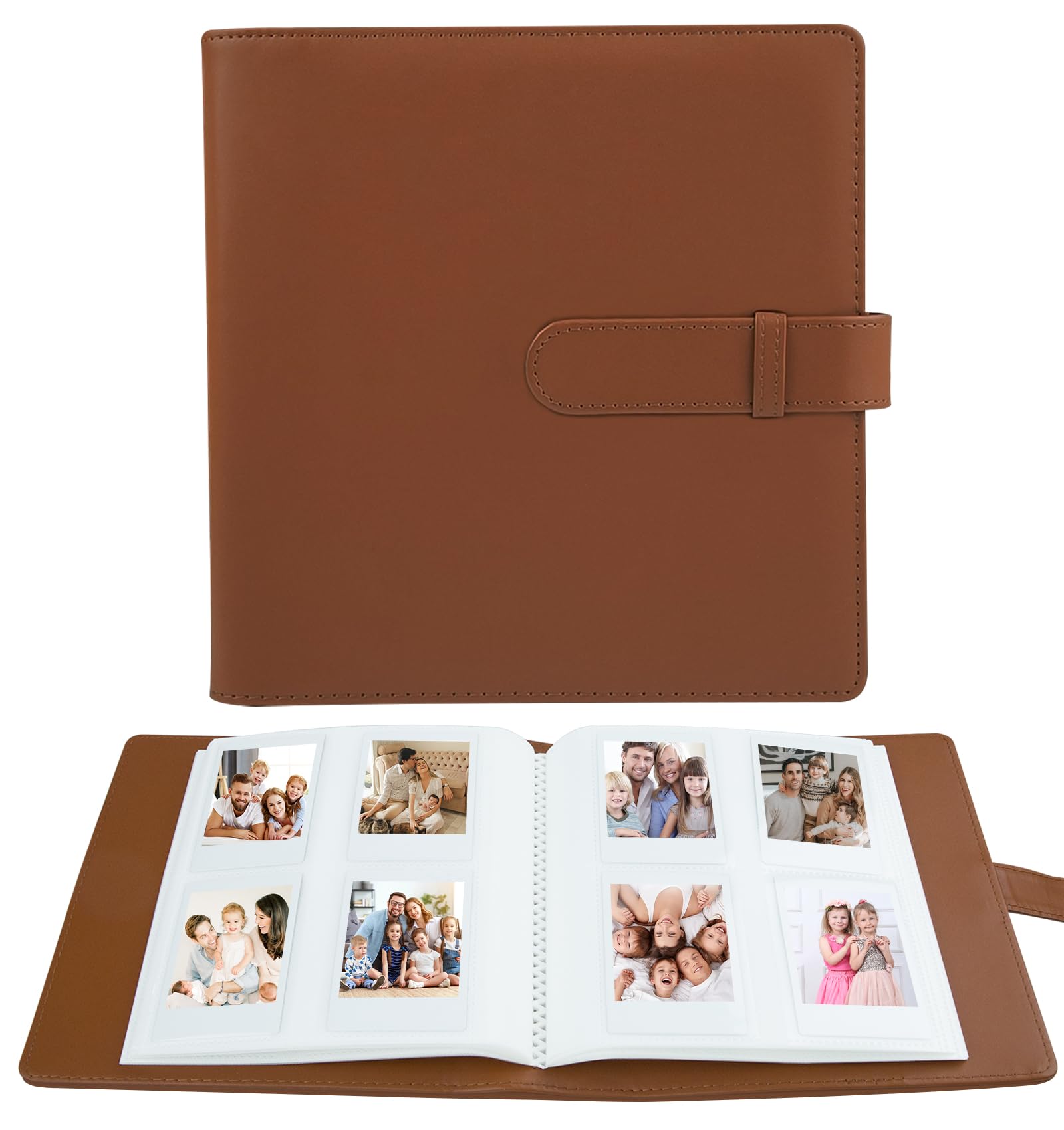 256 Taschen Fotoalbum für Fujifilm Instax Mini LiPlay 11 90 70 12 9 8+ 8 7S Kamera/Mini Link SP-1 Drucker, Polaroid SnapTouch PIC-300 Z2300 Mint Zip Instant Camera Printer (Braun) 256 Taschen–braun Angebot bei HelloDeals