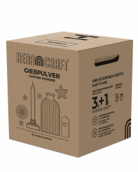 Keracraft Gießpulver weiß 20kg - Reliefgießpulver weiß für kreative Projekte 20KG (1er Pack) Angebot bei HelloDeals