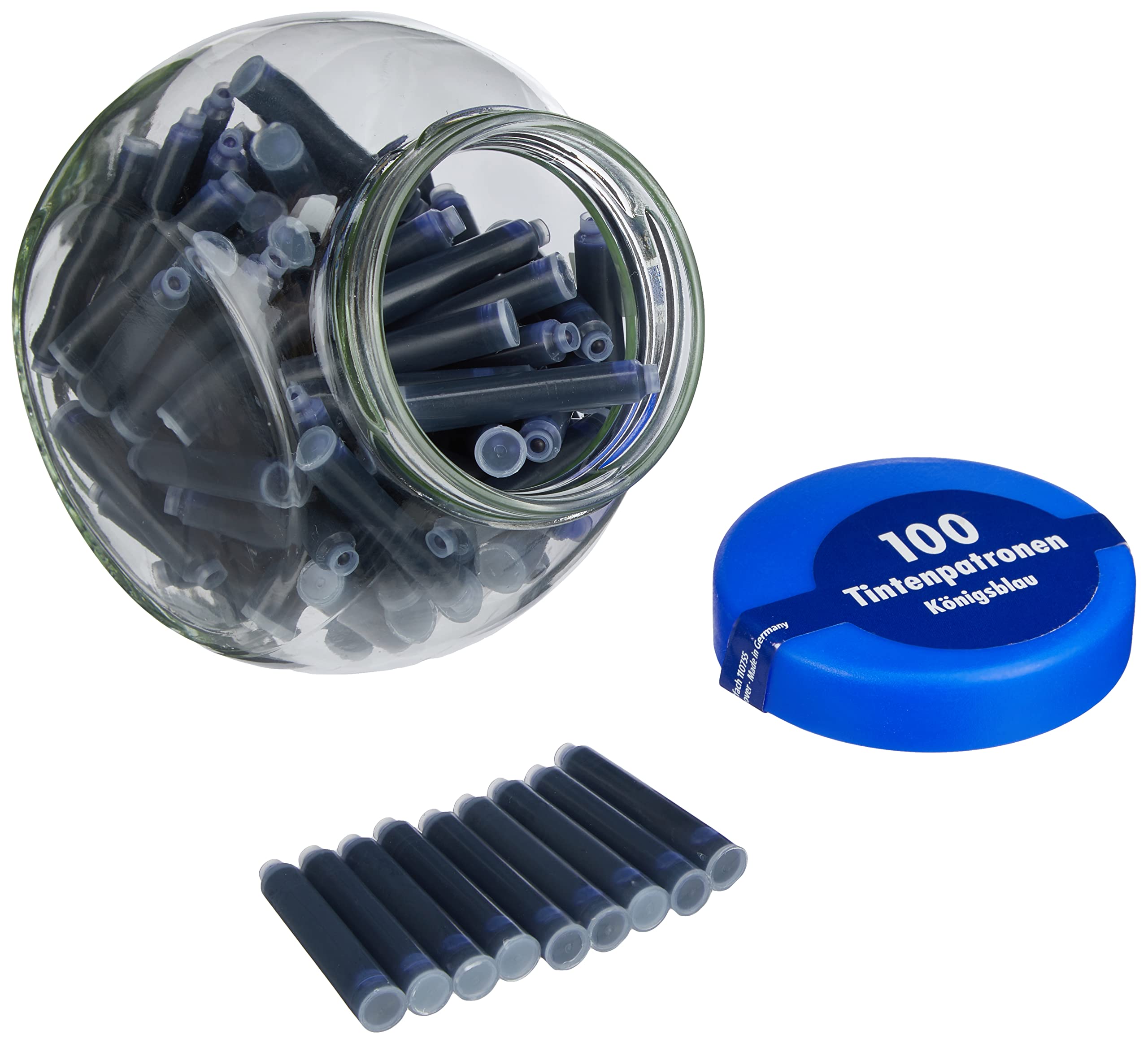 Pelikan 156372 Tintenpatrone, königsblau, 100 Stück Angebot bei HelloDeals