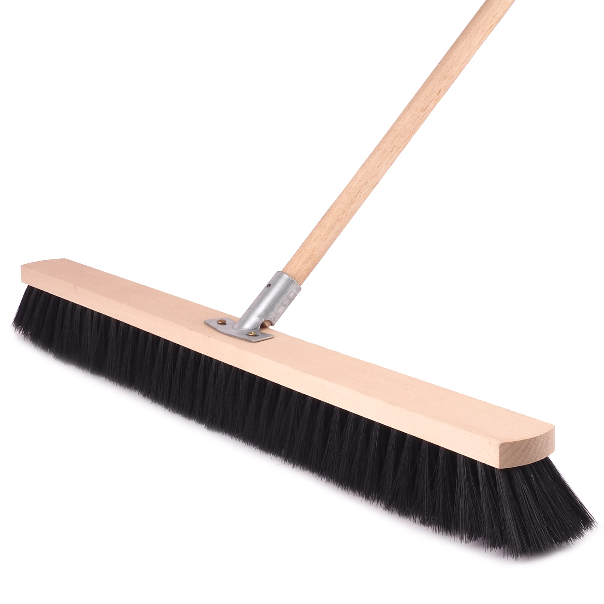 BAUSTER® Robuster Hausbesen 800 mm Stabiler mit 120 cm Stiel Straßenbesen Industriebesen Hallenbesen Gartenbesen Handbesen für Straßen und Gehwege Zimmerbesen Außenbesen Besen 800 mm + Stiel 120 cm Angebot bei HelloDeals