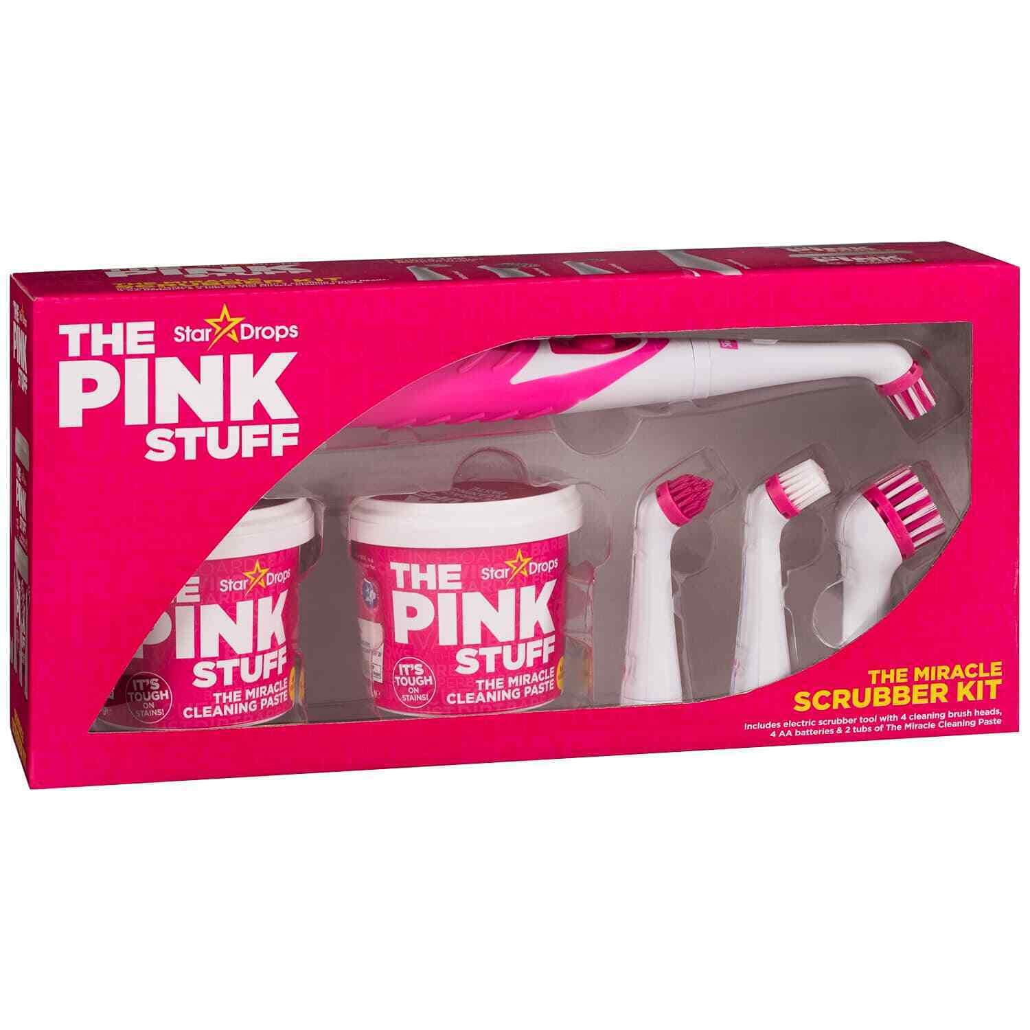 Britains Beauty The Miracle Stuff Bürstenset , The Pink Stuff Star Drops 2 Reinigungspaste, elektrische Bürsten mit 4 Bürstenköpfen. Angebot bei HelloDeals