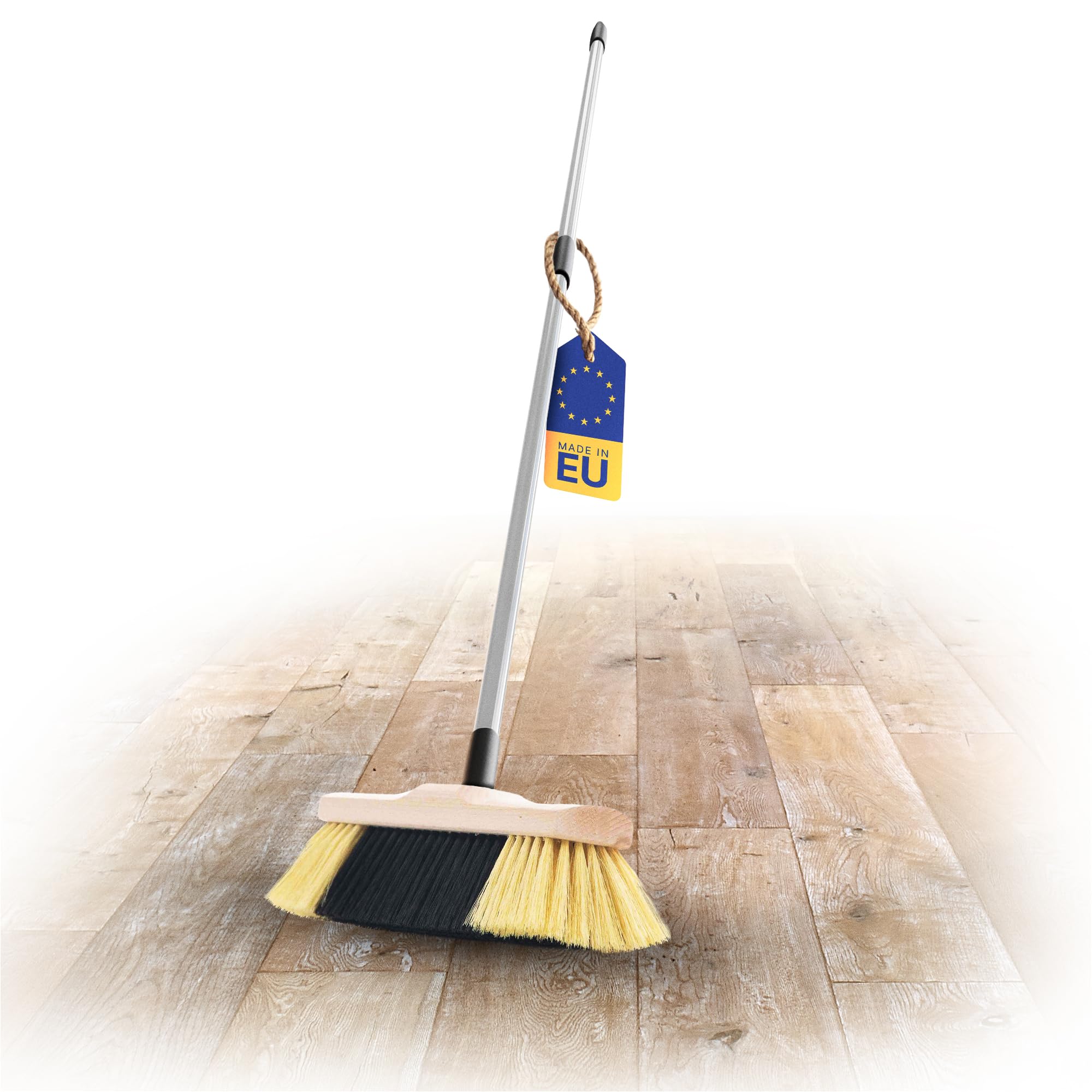 Novaliv Zimmerbesen mit Stiel FEINE KUNSTBORSTEN Besen weiche Borsten dicht besetzt Schrankbesen Holzbesen mit Teleskopstiel Künstliche PP Borsten Besen für Laminat und Parkett Stubenbesen 1 Zimmerbesen + Stiel Angebot bei HelloDeals