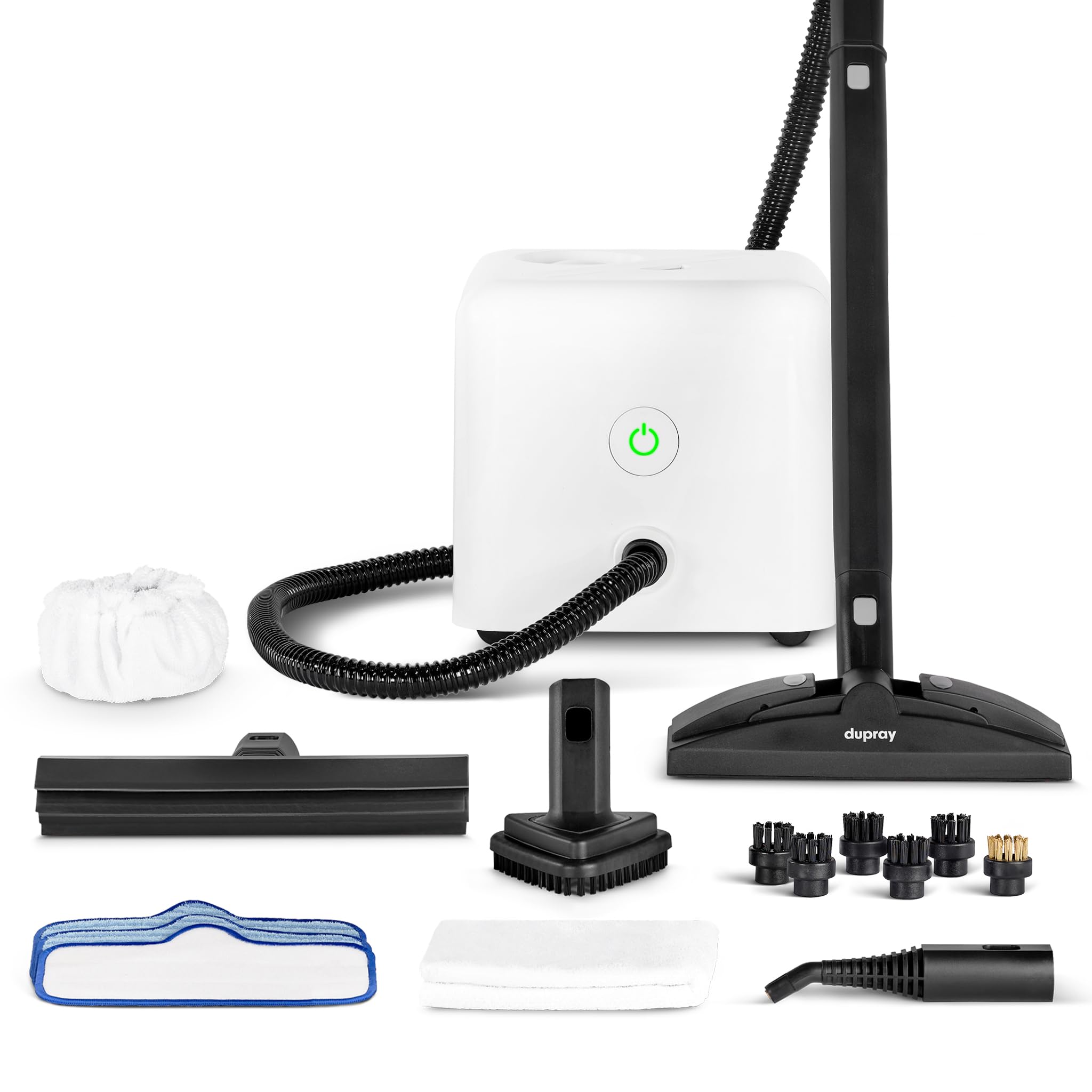 Dupray Neat Dampfreiniger – leistungsstarker Multifunktions-Dampfreiniger für Haus, Böden, Fliesen, Fugen, Möbel, Matratzen, Fenster, Autos & mehr (Neat + 17 Zubehörteile) Neat Nettoyeur Vapeur Angebot bei HelloDeals