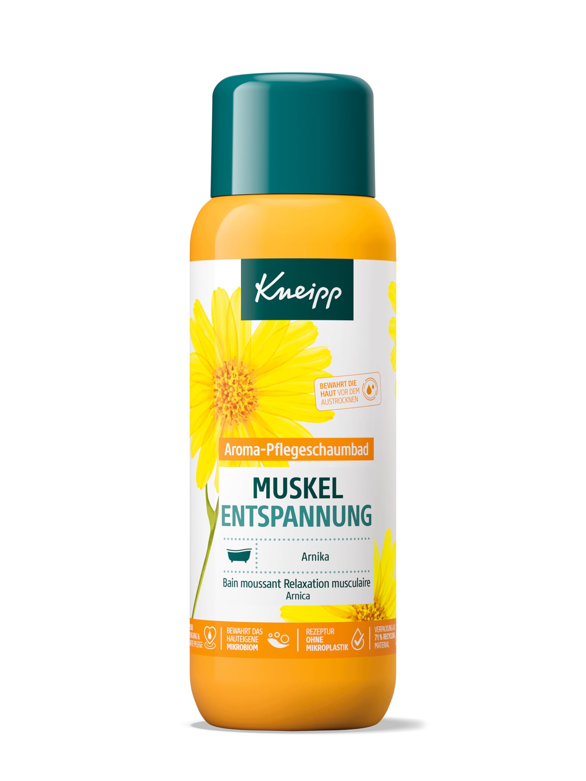 Kneipp Aroma-Pflegeschaumbad Muskel Entspannung - mit wertvollem Extrakt der Arnika - 400 ml Arnika 400 ml (1er Pack) Angebot bei HelloDeals