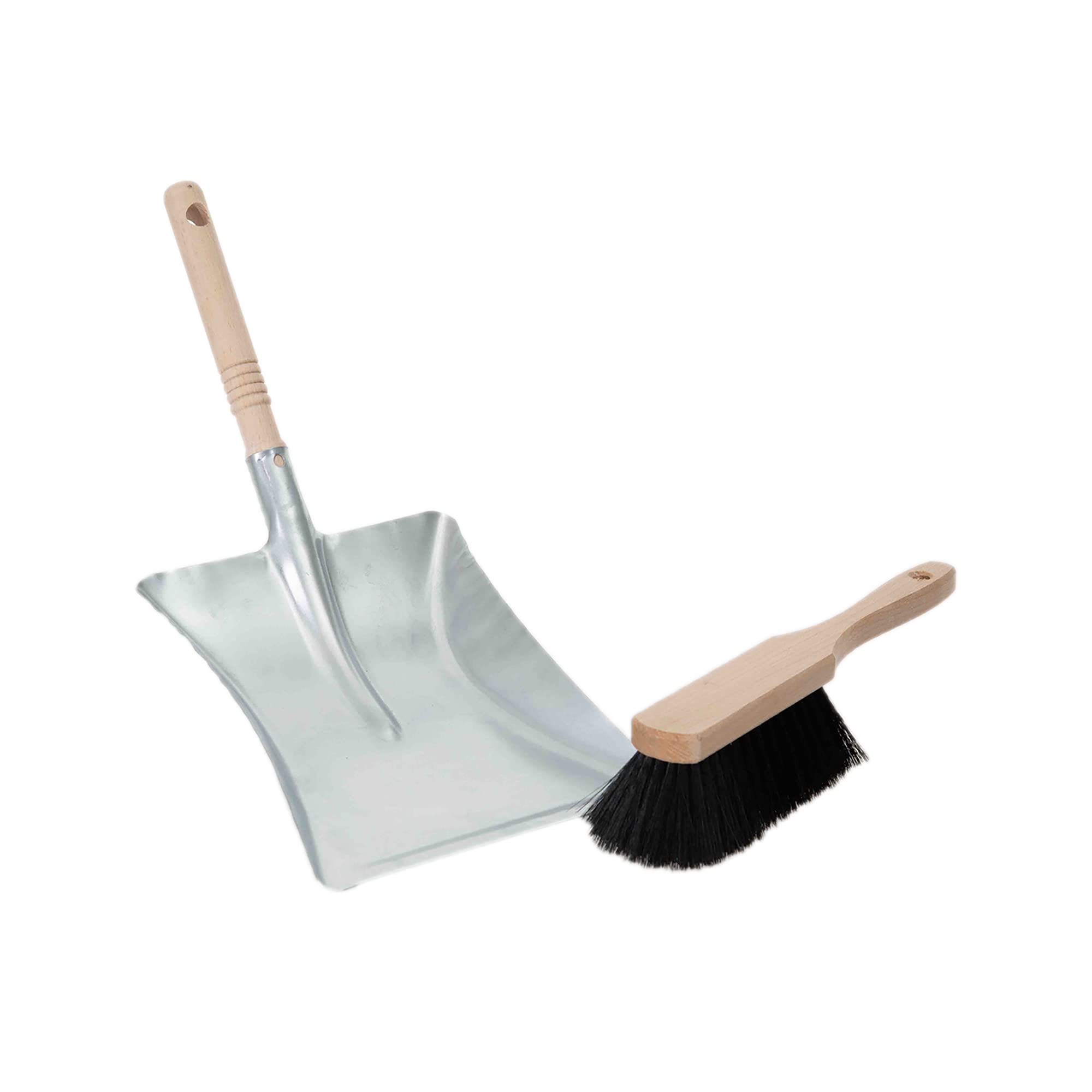 Novaliv Kehrblech Set Kehrblechgarnitur Silber Verzinkt Kehrblechbesen zum Aufkehren Kohleschaufel Handkehrset Kehrblechset Kehrschaufel - geeignet für Camping Feger und Kehrblech Kehrgarnitur Verzinkt 1 Angebot bei HelloDeals