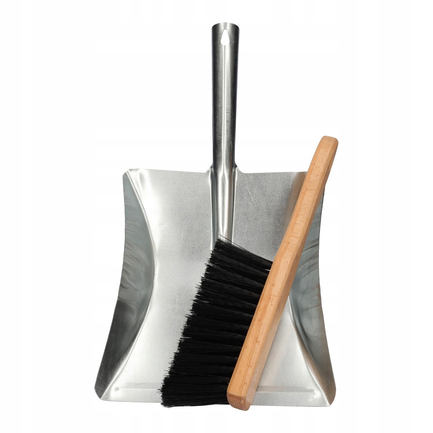 ToolSpace Kehrblech und Handfeger Handbesen mit Schaufel Metall Edelstahl Handfeger Kunstborsten und Schaufel verzinkt Stiel Bartwisch Metall Kehrgarnitur Kehrschaufelset Reinigungs- Besensets Garten Kunsthaar/Metallgriff Set: Handfeger/Schaufel Angebot bei HelloDeals