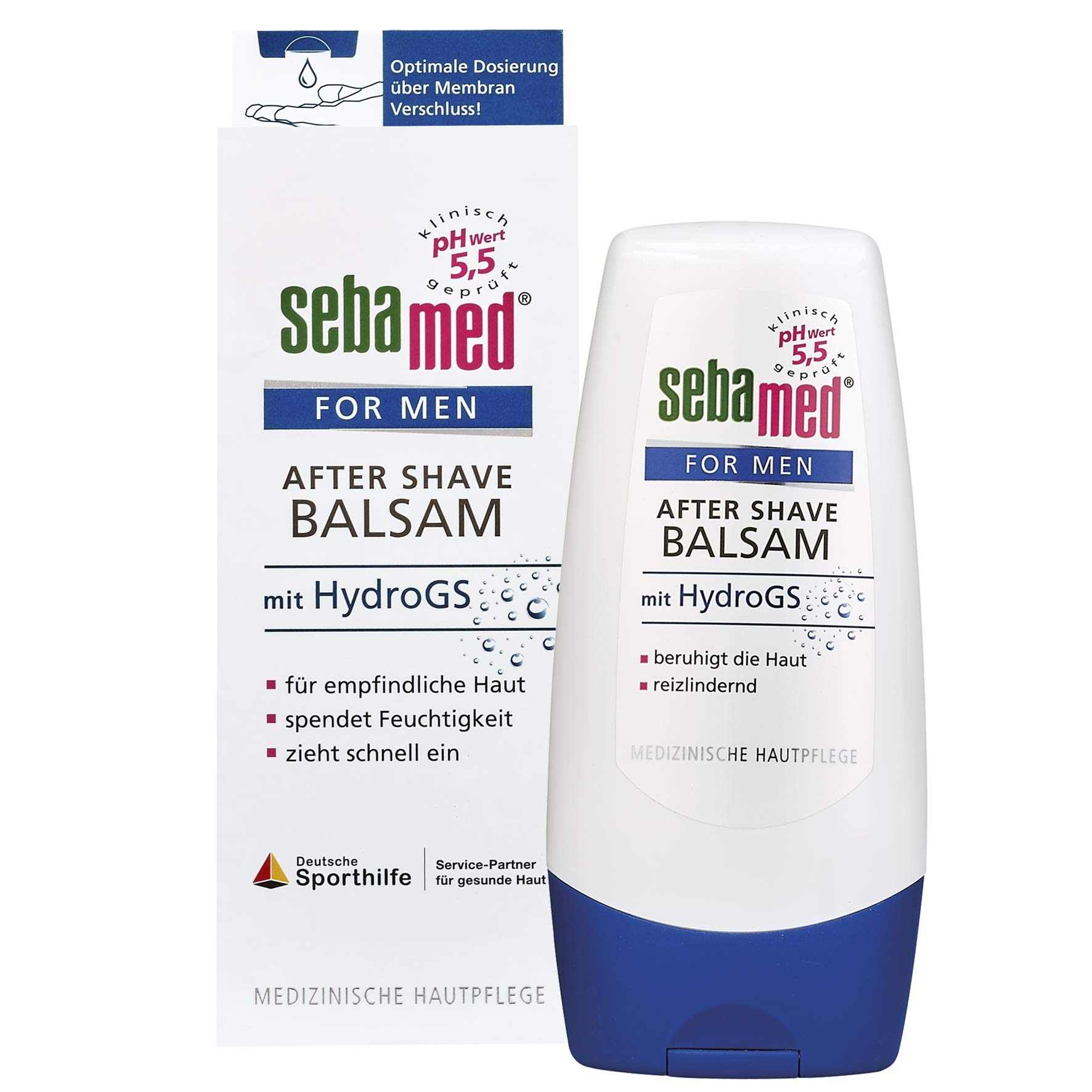Sebamed for Men After Shave Herren Balsam, hilft gegen Rasurbrand, ist feuchtigkeitsspendend und hautberuhigend, ohne Mikroplastik, MADE in Germany 1 Angebot bei HelloDeals