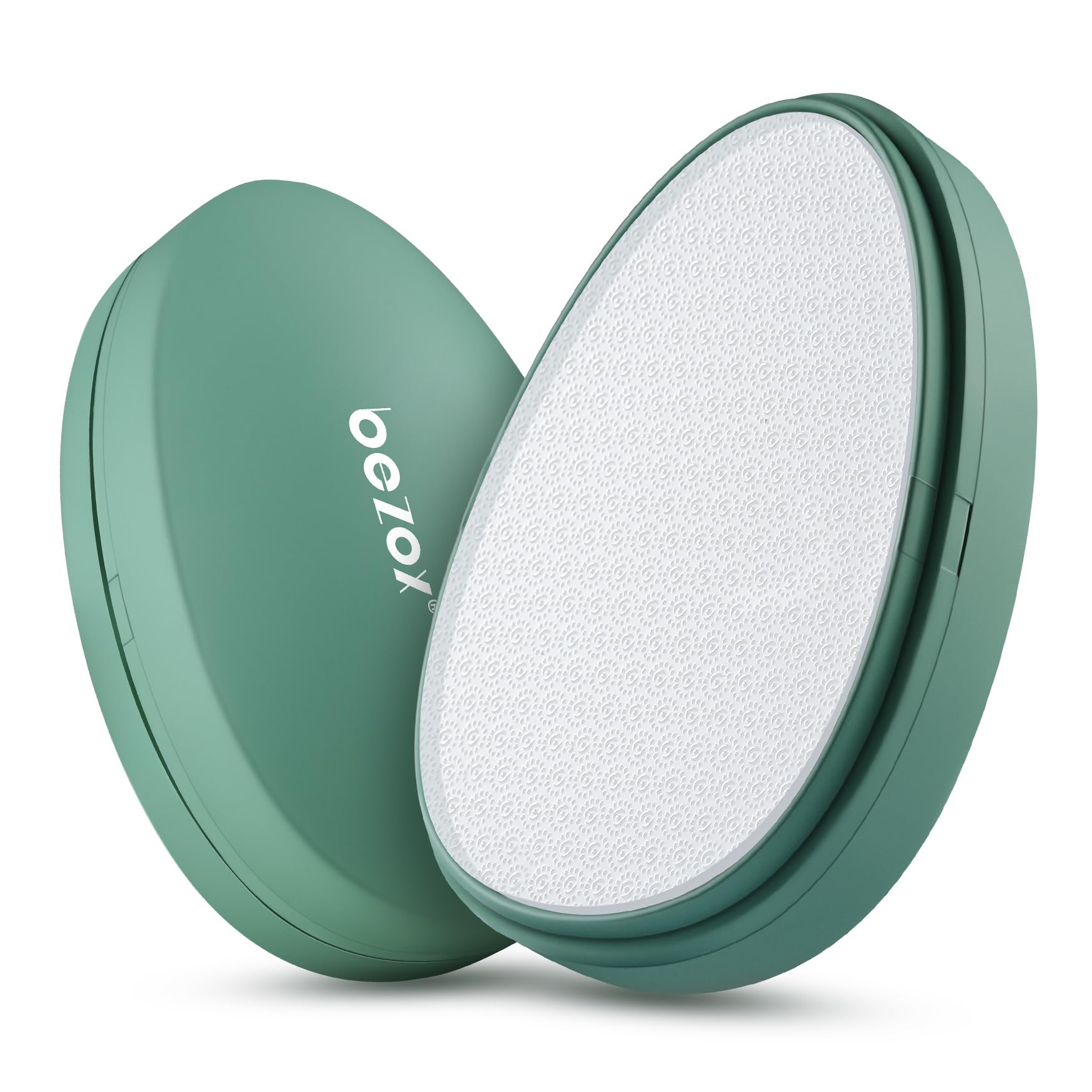 BEZOX 2in1 Nano Glas Hornhautentferner - Hochwirksame Hornhautfeile für samtweiche Füsse - Professionelle Fußpflege sicher & schnell Zur Hornhautentfernung auf nassen und trockenen Füßen Grün Angebot bei HelloDeals