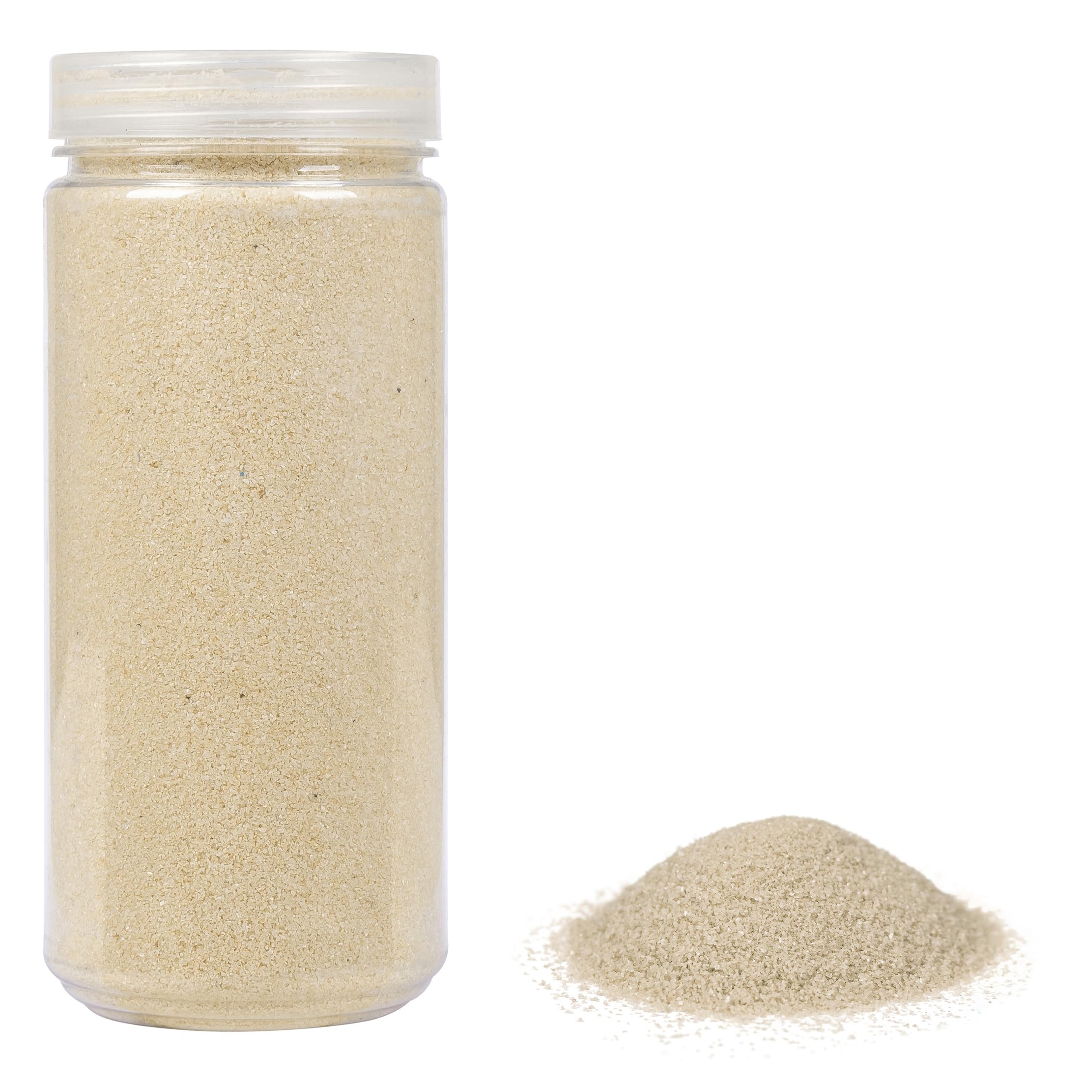 HEKU Hochwertiger cremefarbener Dekosand (ca. 750g) I Feine Körnung (0,1 mm) I Wiederverschließbare Dose I Vielseitig für Deko und Bastelarbeiten, Creme Deko-Sand Creme Angebot bei HelloDeals
